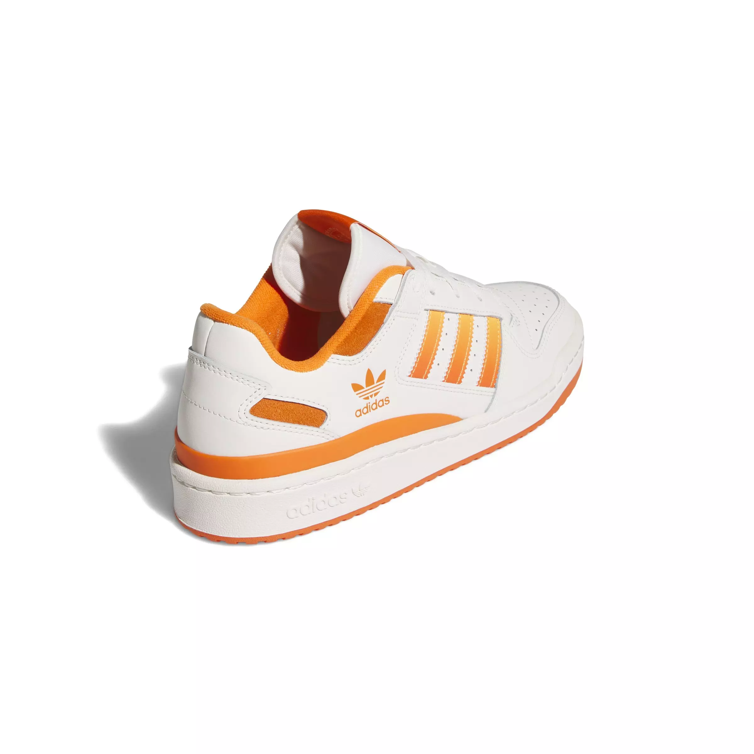 adidas Forum Low CL "Cloud White/Real Gold/Orange" Men's Shoe - WHITE/GOLD/ORANGE