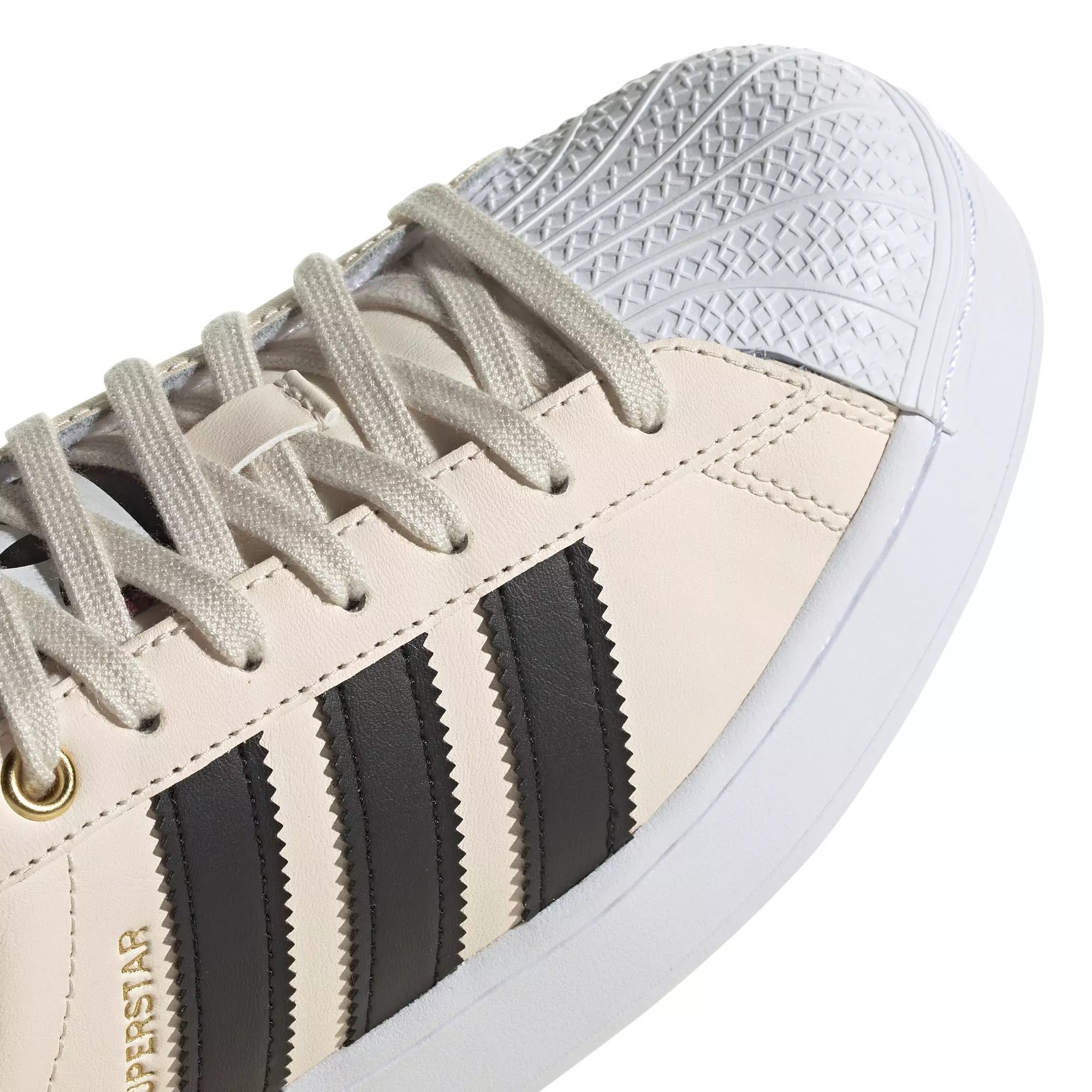 adidas Originals Superstar Bold "Wonder White/Core Black/Victory Crimson" Women's Shoe - WHITE/BLACK
