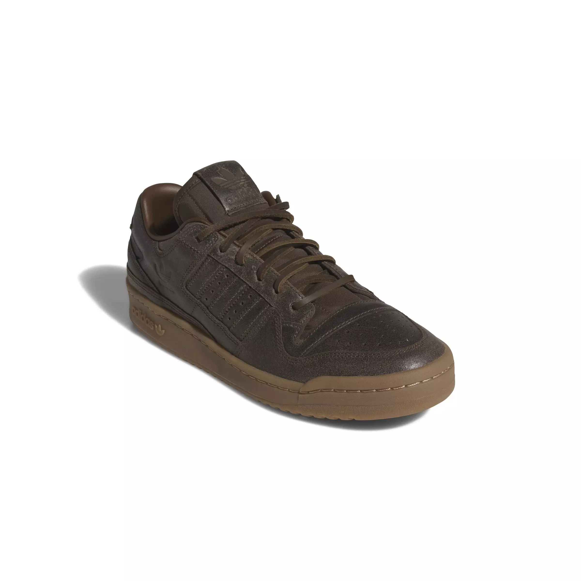 adidas Forum 84 Low CL "Brown/Brown/Gum M2" Men's Shoe - BROWN/BROWN/GUM