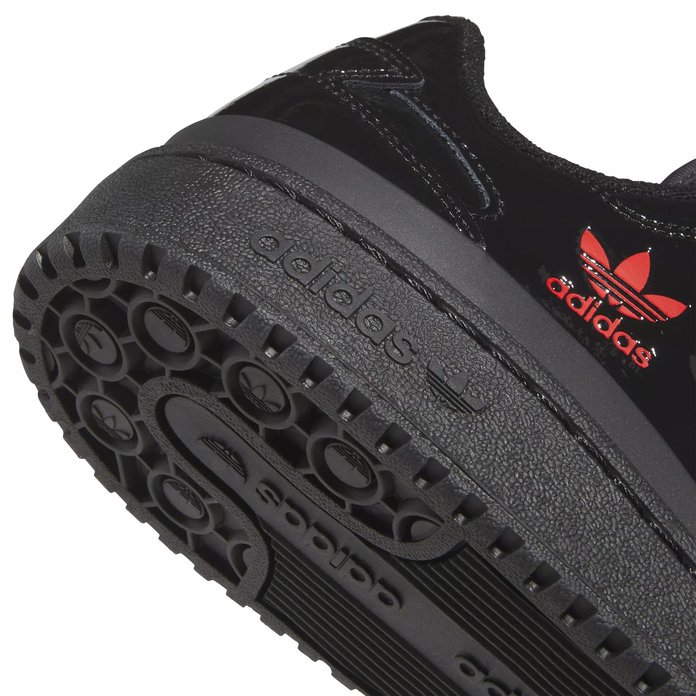 adidas Forum Low CL "Core Black/Bold Green/Scarlet" Men's Shoe - BLACK/GREEN/SCARLET