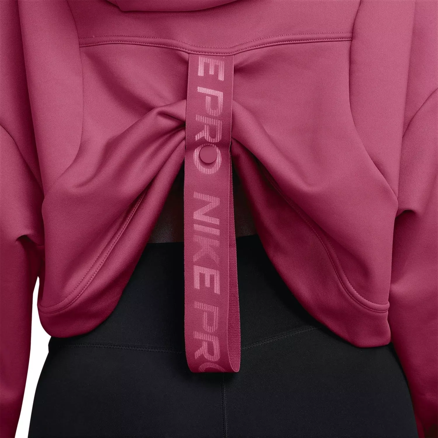 Nike Women's Pro Therma-FIT Fleece Hoodie - Beet Purple - BEET PURPLE