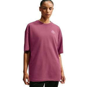 Nike Women's Pumped Dri-FIT Oversized T-Shirt - Pink - PINK