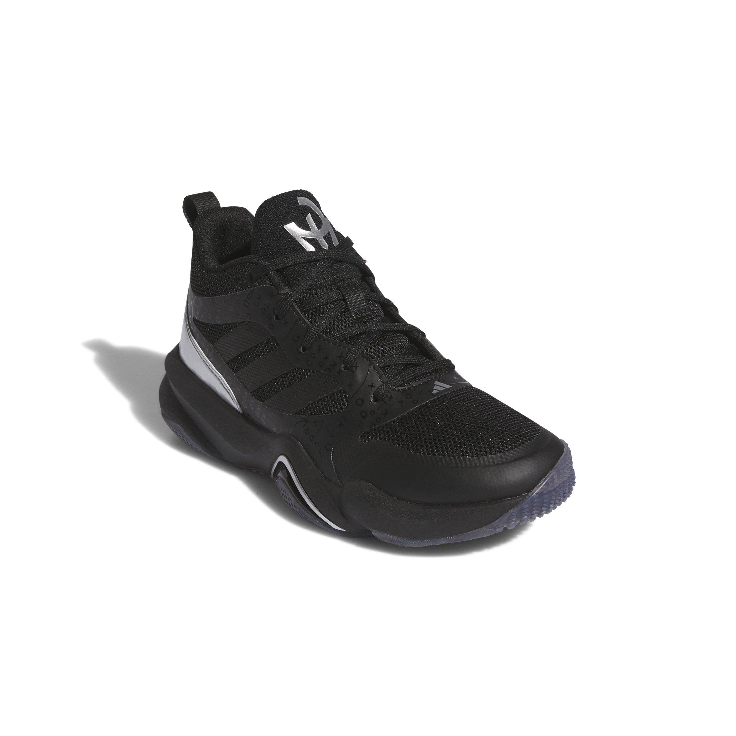 adidas Mahomes 2 Impact FLX Turf  Grade School Boys' "Black/Black/Silver Metallic" Football Shoe