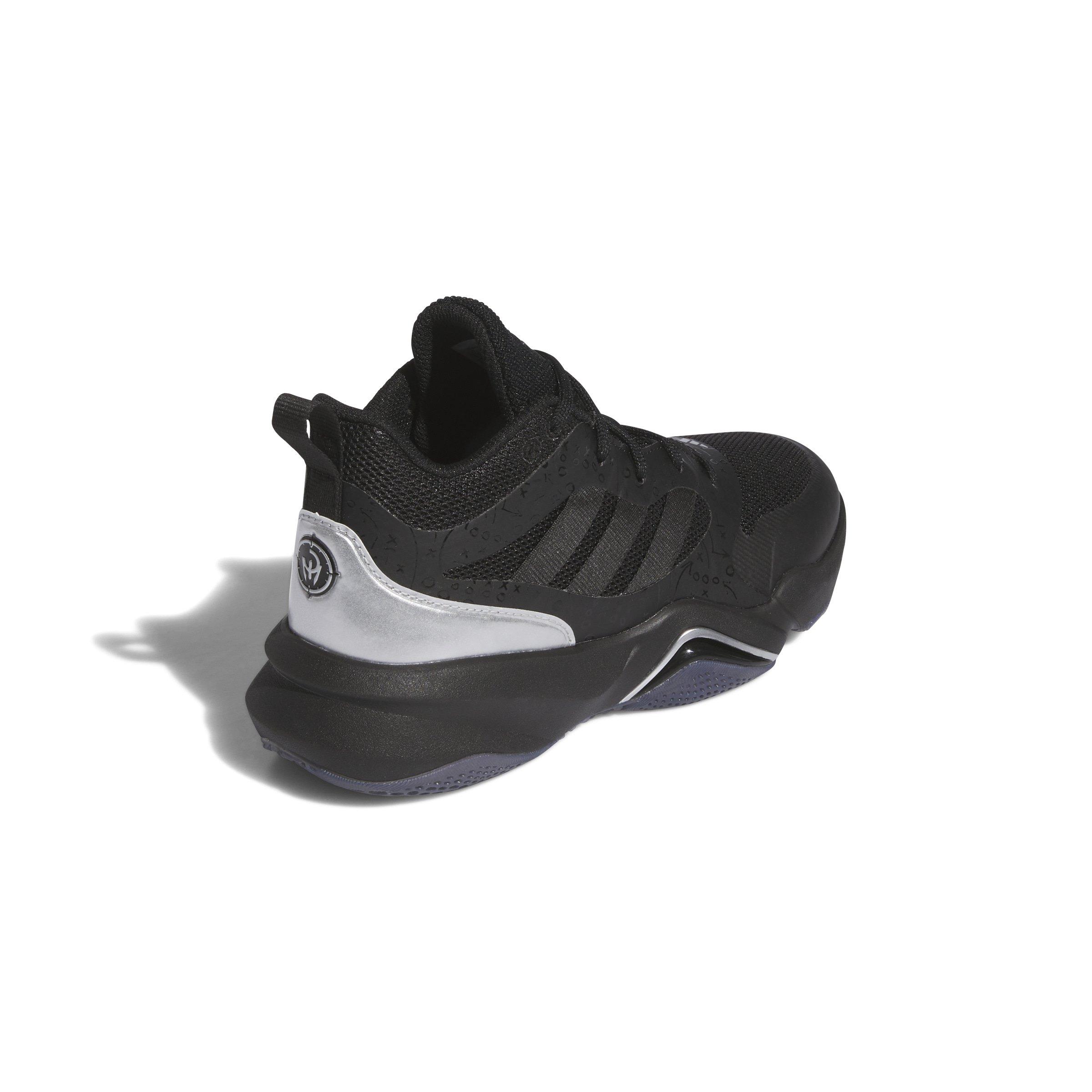 adidas Mahomes 2 Impact FLX Turf  Grade School Boys' "Black/Black/Silver Metallic" Football Shoe