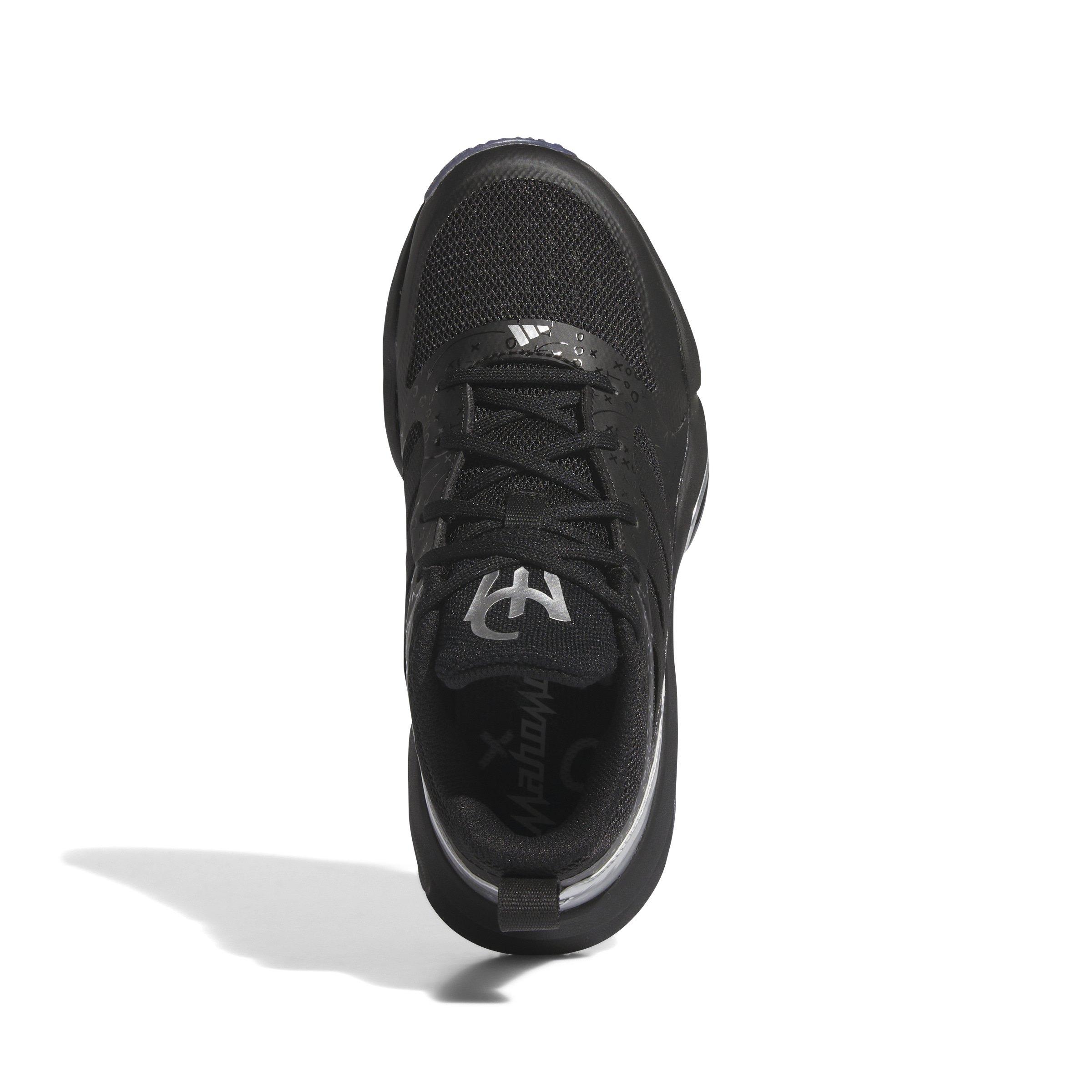 adidas Mahomes 2 Impact FLX Turf  Grade School Boys' "Black/Black/Silver Metallic" Football Shoe
