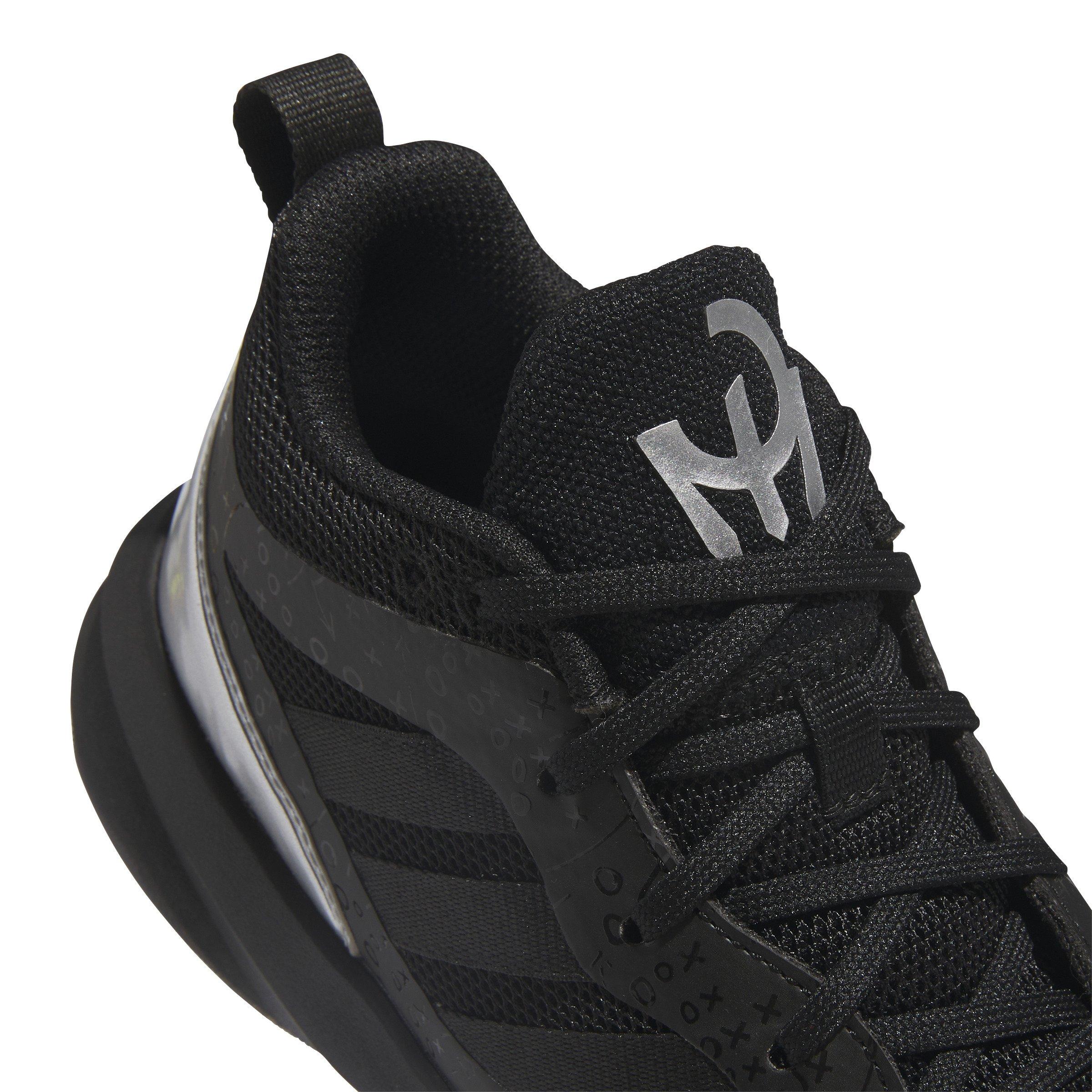 adidas Mahomes 2 Impact FLX Turf  Grade School Boys' "Black/Black/Silver Metallic" Football Shoe