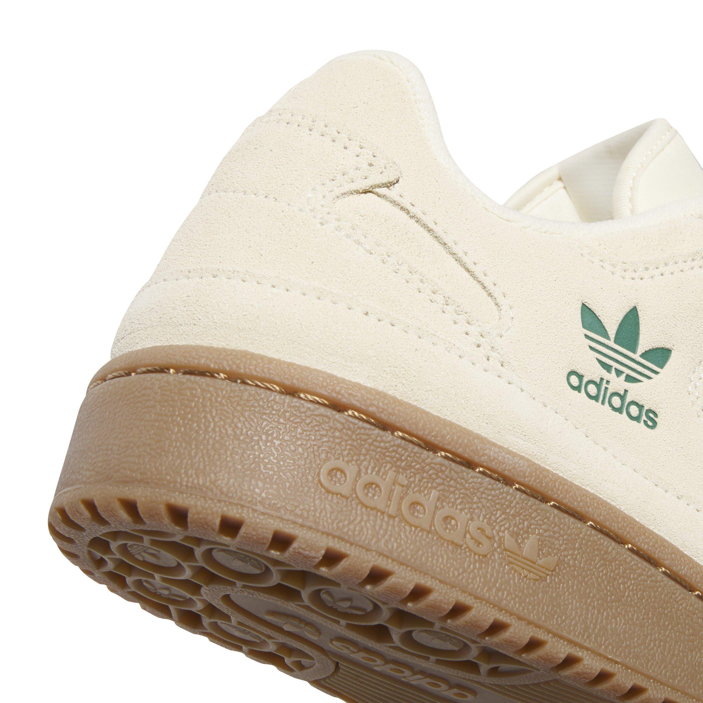 adidas Forum Low CL "Warm Vanilla/Dark Green/Ivory" Men's Shoe - VANILLA/DK GREEN/IVORY Thumbnail View 7
