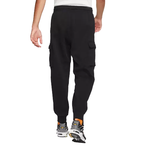 Nike Men's Sportswear Club Fleece Cargo Pants - BLACK