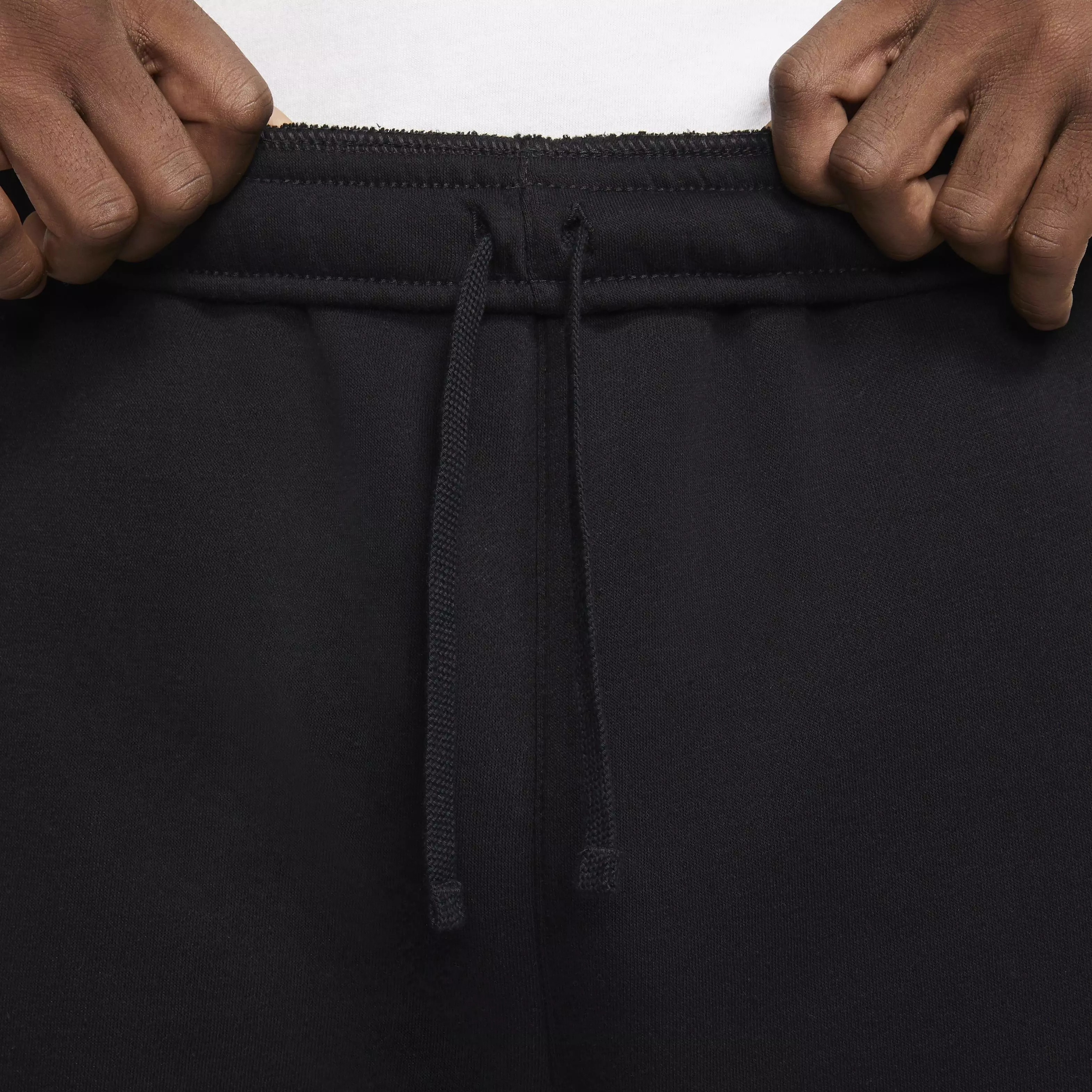 Nike Men's Sportswear Club Fleece Cargo Pants - BLACK/BLACK/WHITE