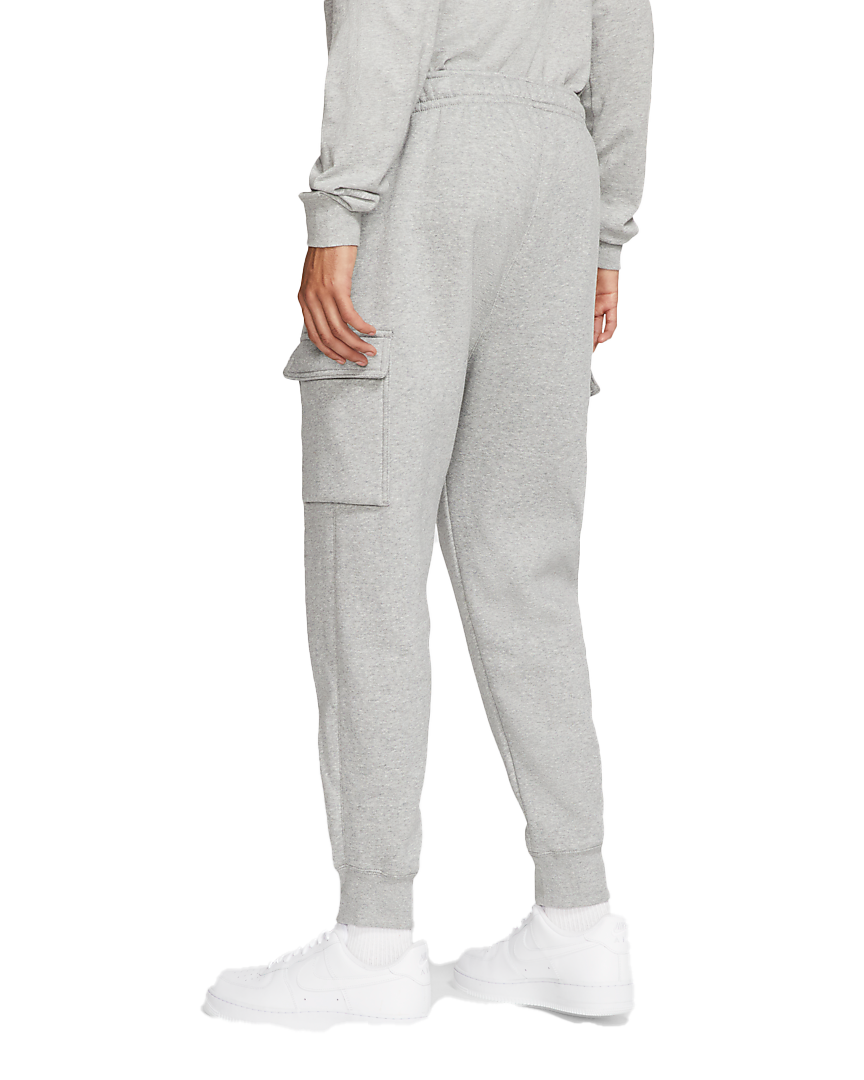 Nike Men's Sportswear Club Fleece Cargo Pants - GREY Thumbnail View 2