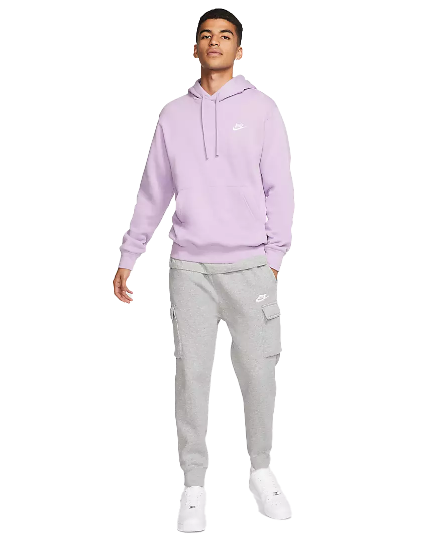 Nike Men's Sportswear Club Fleece Cargo Pants - GREY