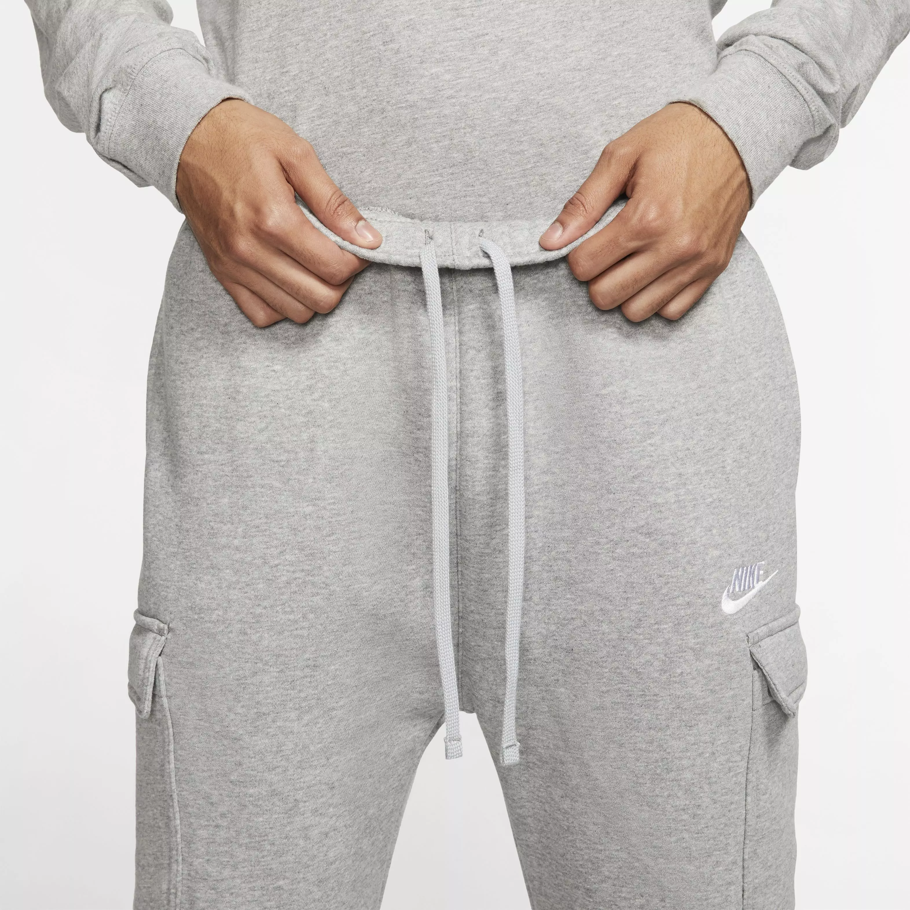 Nike Men's Sportswear Club Fleece Cargo Pants - DK GREY