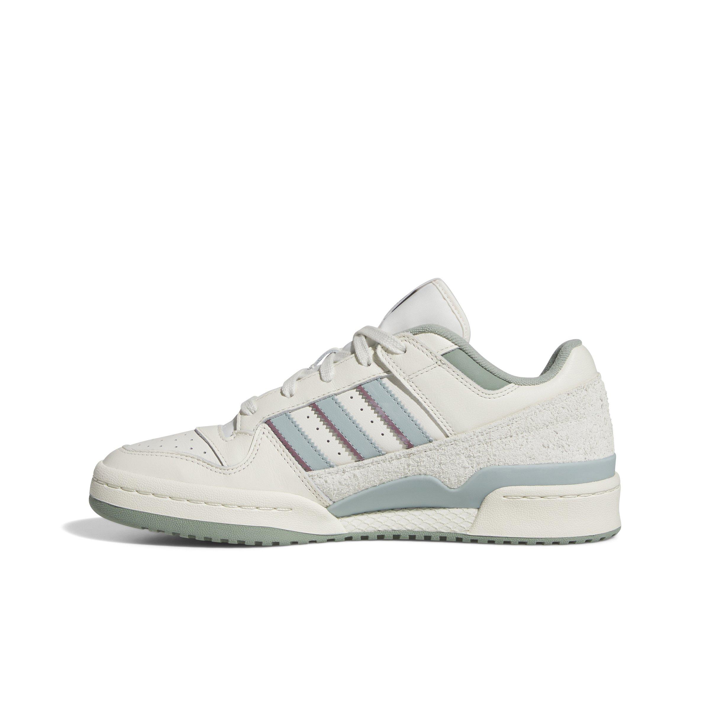 adidas Hoop and York City Forum Low "Off White/Silver Green" Men's Shoe - OFF WHITE/GREEN Thumbnail View 2