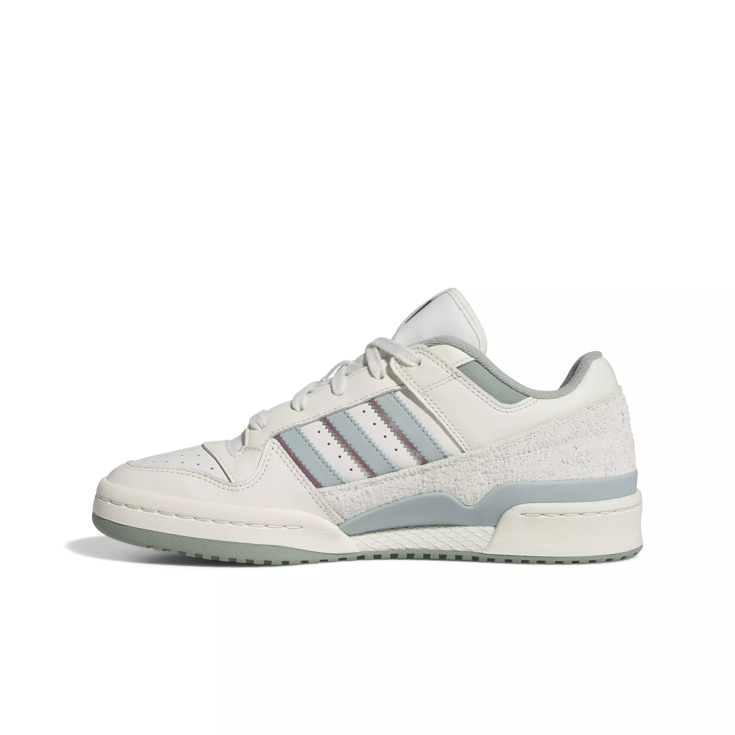 adidas Hoop and York City Forum Low "Off White/Silver Green" Men's Shoe - OFF WHITE/GREEN