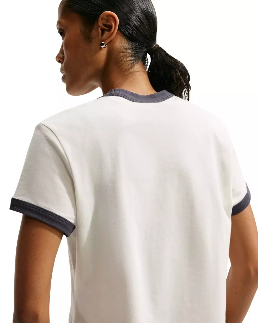 Nike Women's Sportswear Ringer T-Shirt - Sail - SAIL