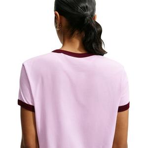 Nike Women's Sportswear Ringer T-Shirt - Lilac - LILAC