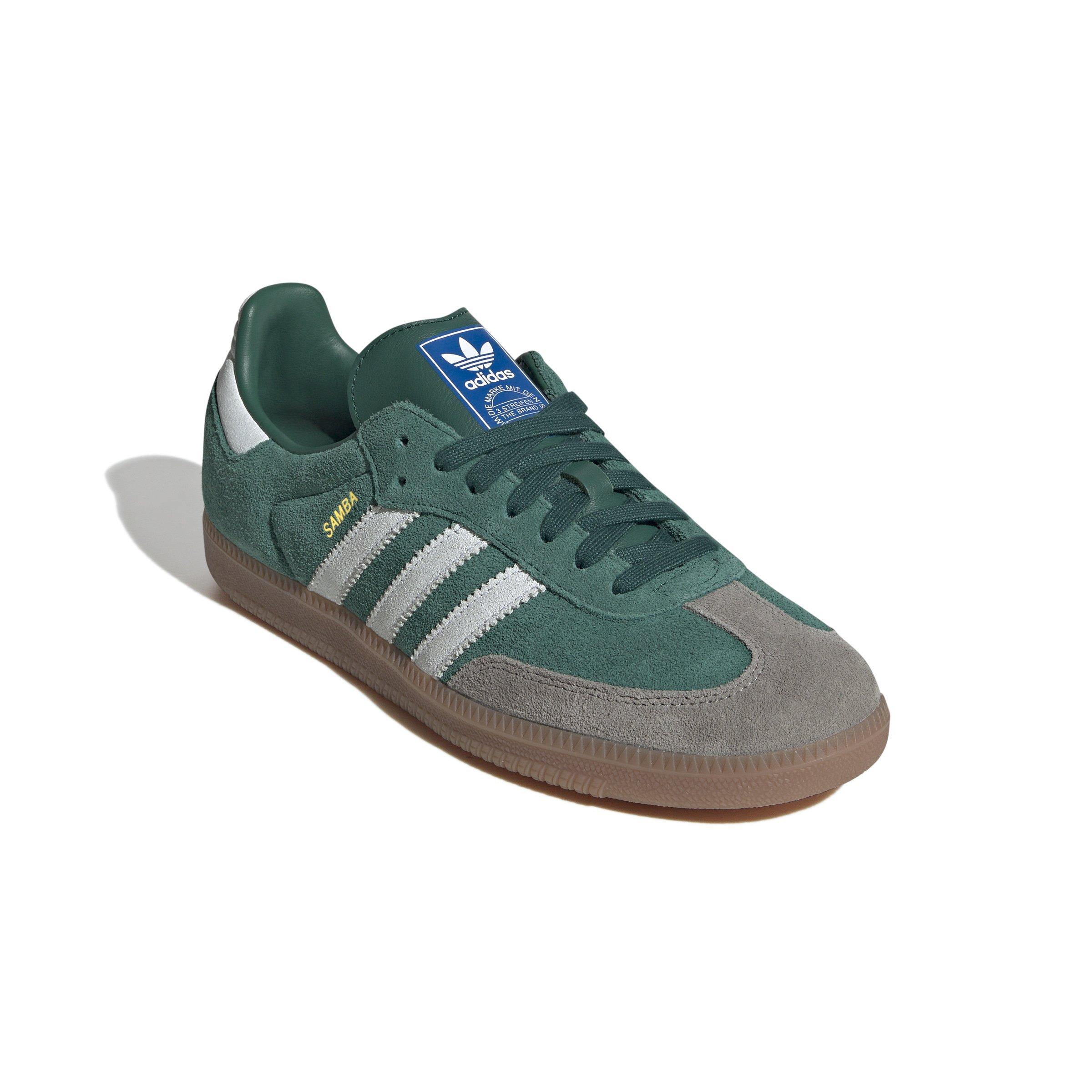adidas Originals Samba "Collegiate Green/Ftwr White/Gum 4" Men's Shoe - GREEN/WHITE/GUM Thumbnail View 3