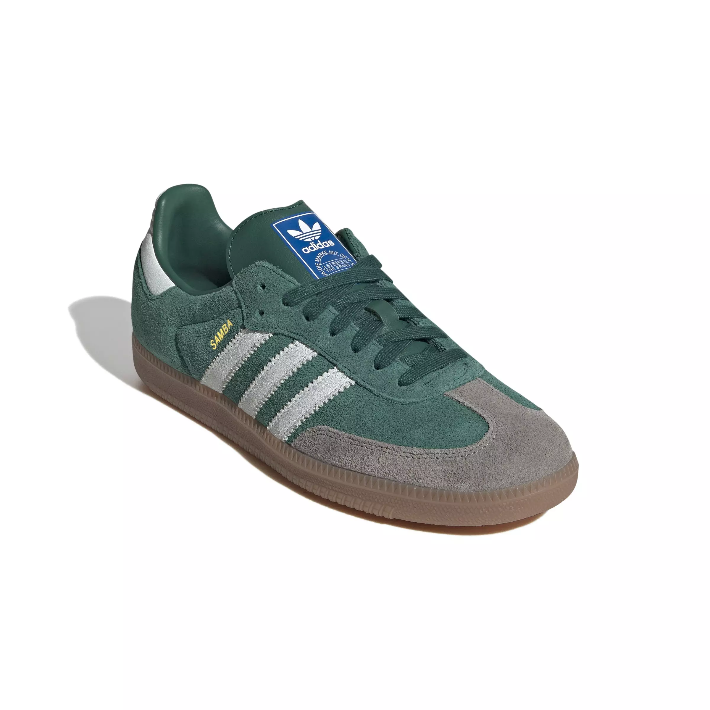adidas Originals Samba "Collegiate Green/Ftwr White/Gum 4" Men's Shoe - GREEN/WHITE/GUM