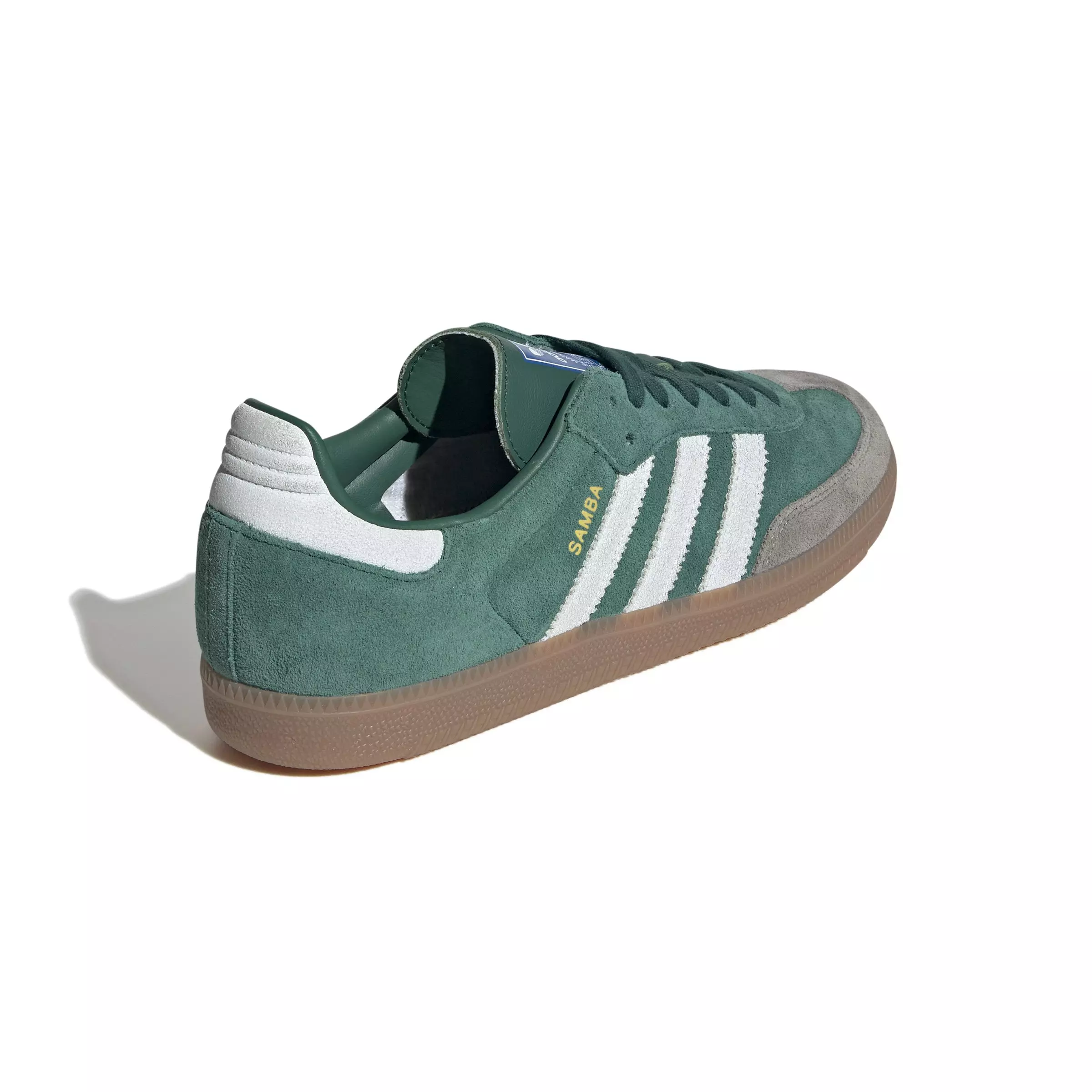 adidas Originals Samba "Collegiate Green/Ftwr White/Gum 4" Men's Shoe - GREEN/WHITE/GUM