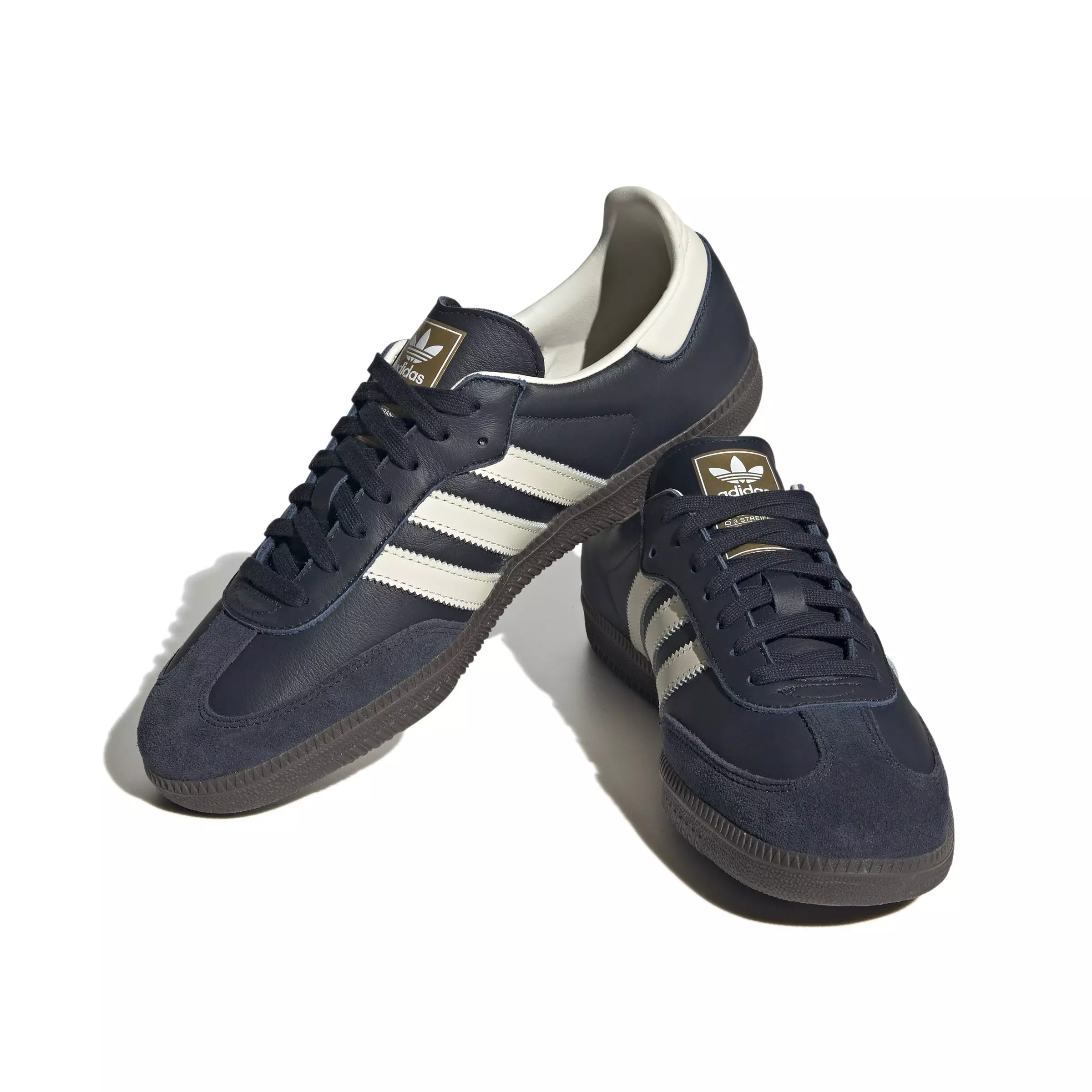 adidas Originals Samba OG "Night Navy/Cream White/Gum 5" Men's Shoe - NAVY/CREAM/GUM