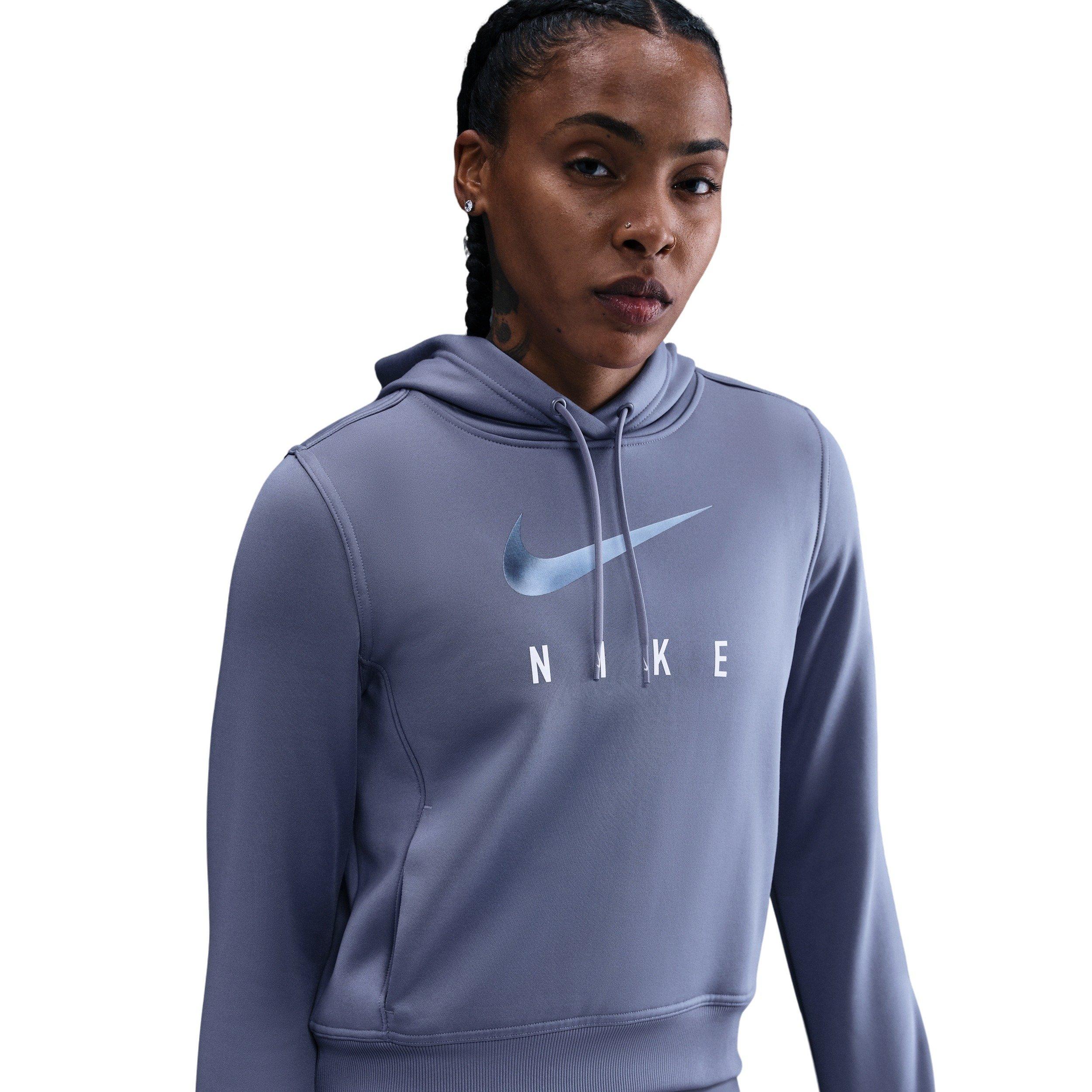 Nike Women's One Therma-FIT Hoodie -Indigo - INDIGO Thumbnail View 1