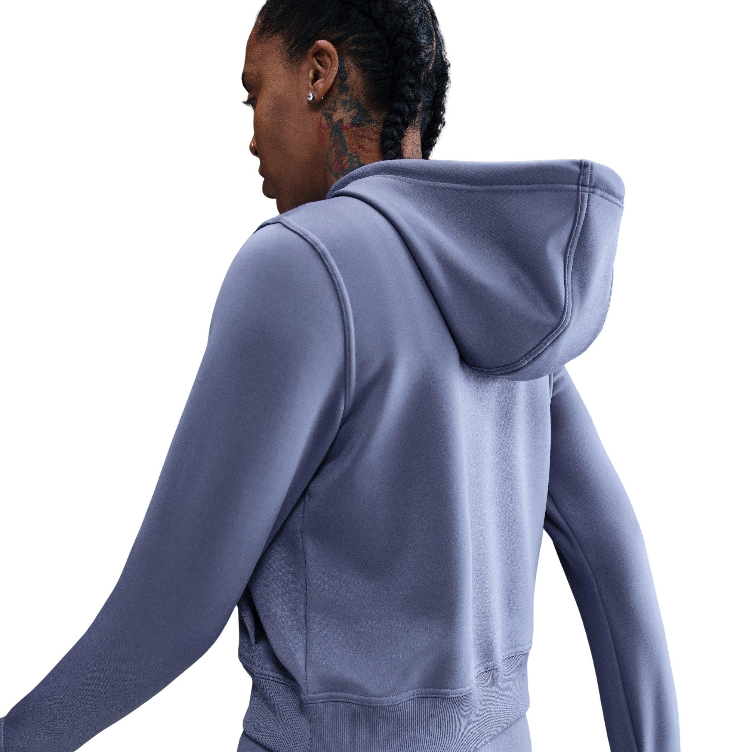 Nike Women's One Therma-FIT Hoodie -Indigo - INDIGO Thumbnail View 2