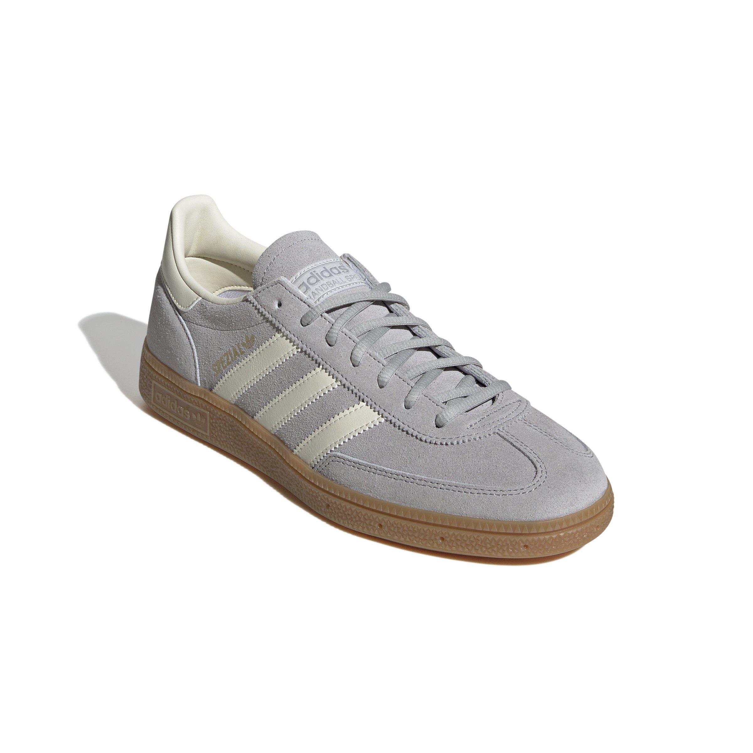 adidas Originals Handball Spezial "Grey Two/Cream White/Ftwr White" Men's Shoe - GREY/CREAM/WHITE Thumbnail View 3