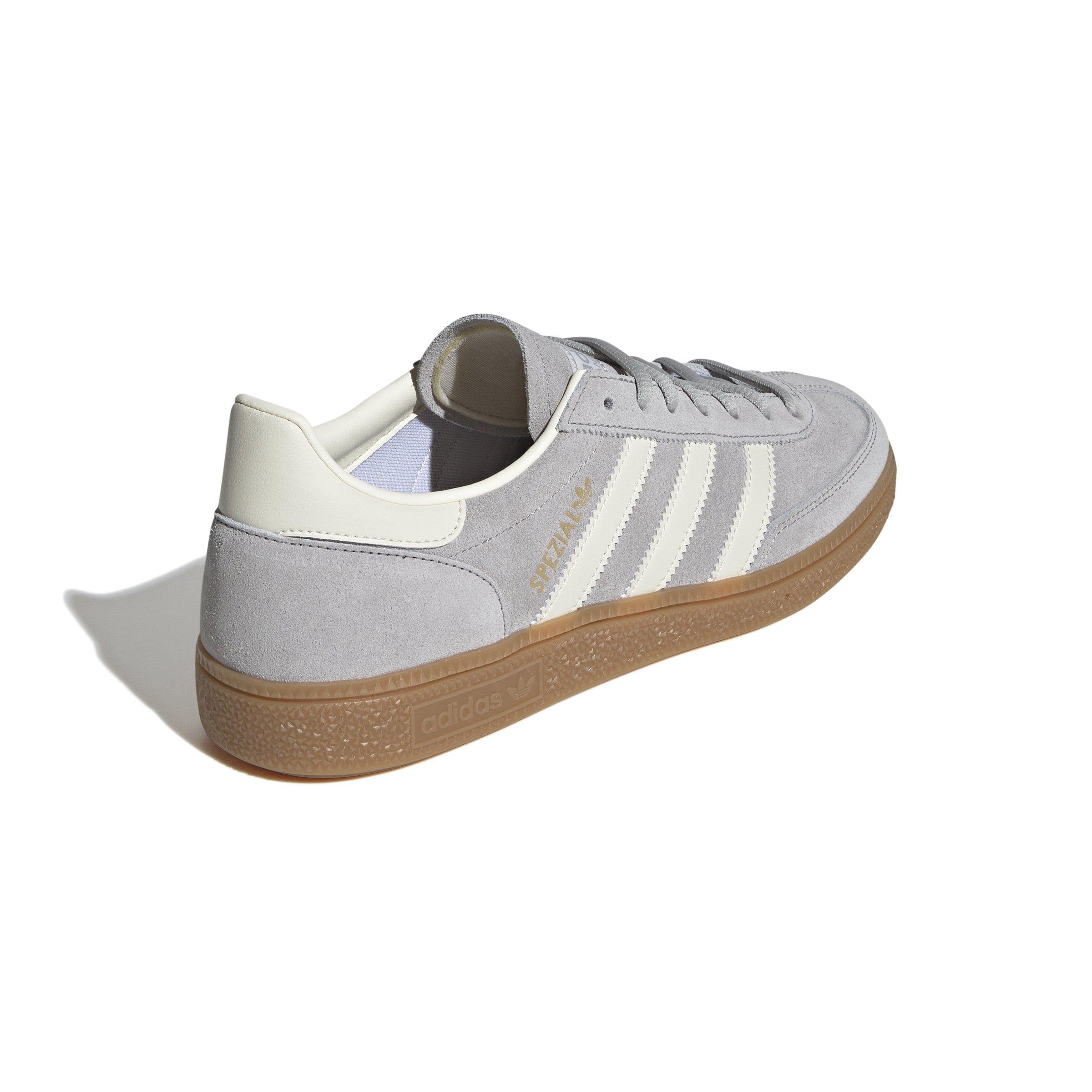 adidas Originals Handball Spezial "Grey Two/Cream White/Ftwr White" Men's Shoe - GREY/CREAM/WHITE Thumbnail View 4