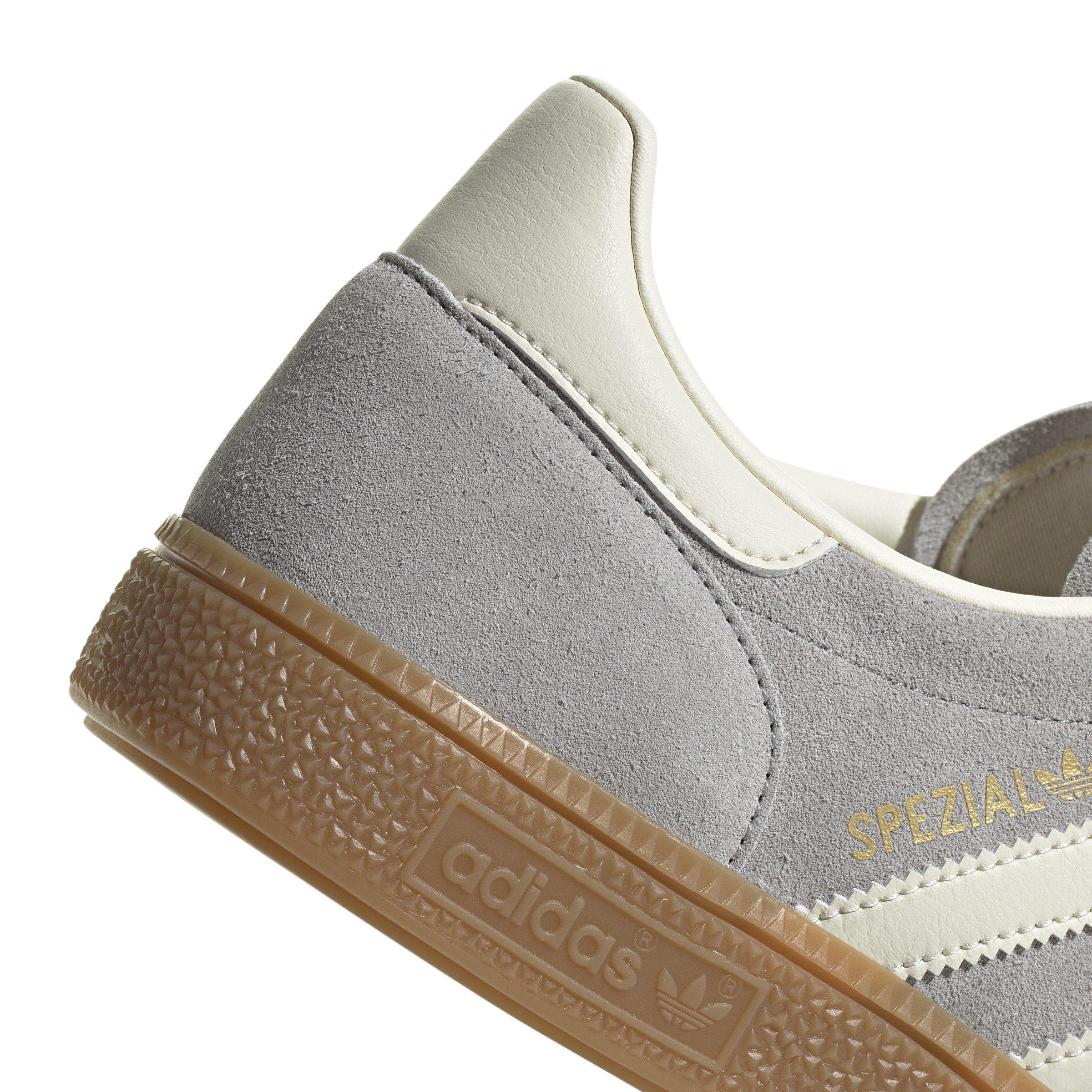 adidas Originals Handball Spezial "Grey Two/Cream White/Ftwr White" Men's Shoe - GREY/CREAM/WHITE Thumbnail View 8