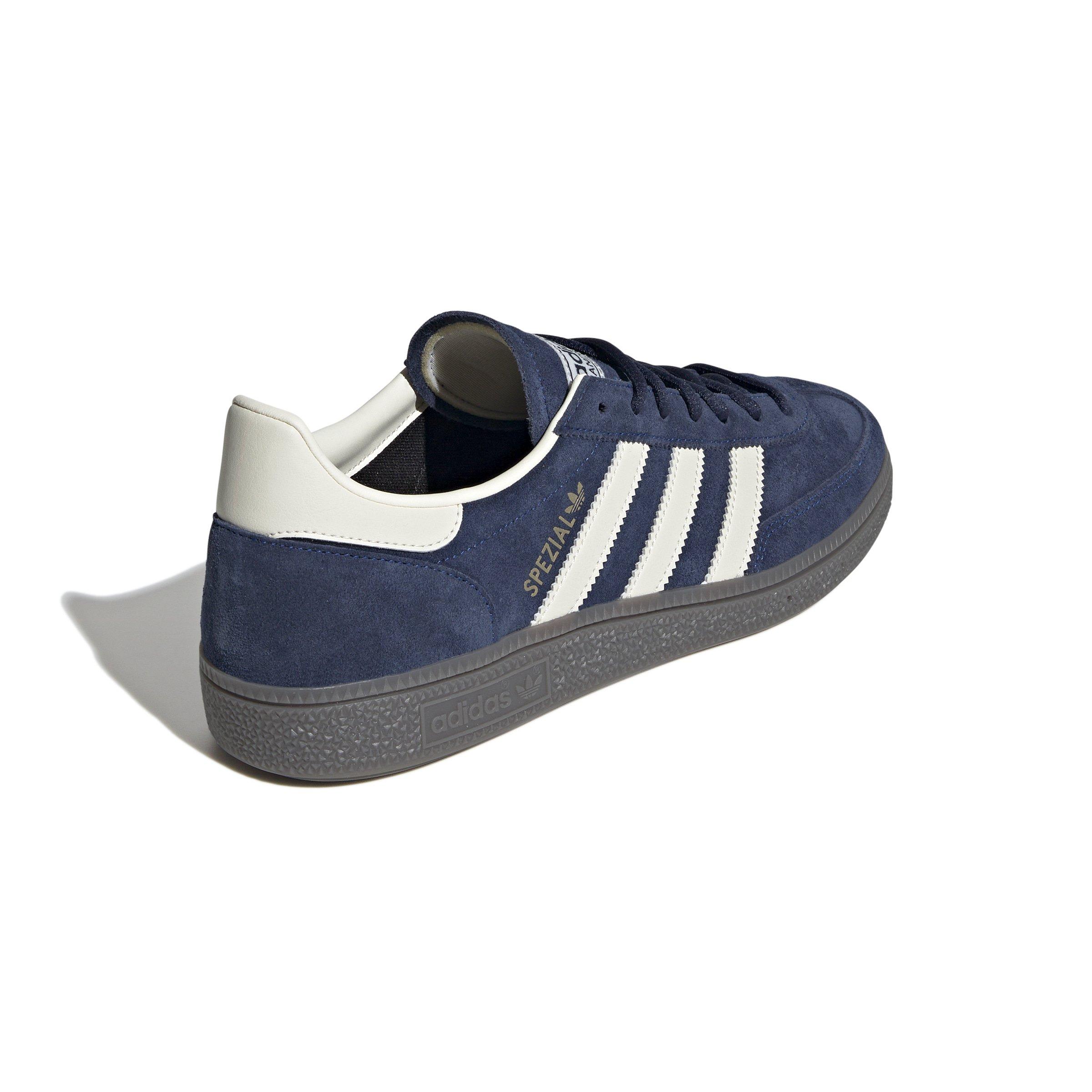 adidas Originals Handball Spezial "Night Indigo/Cream White/Ftwr White" Men's Shoe - INDIGO/CREAM/WHITE Thumbnail View 4