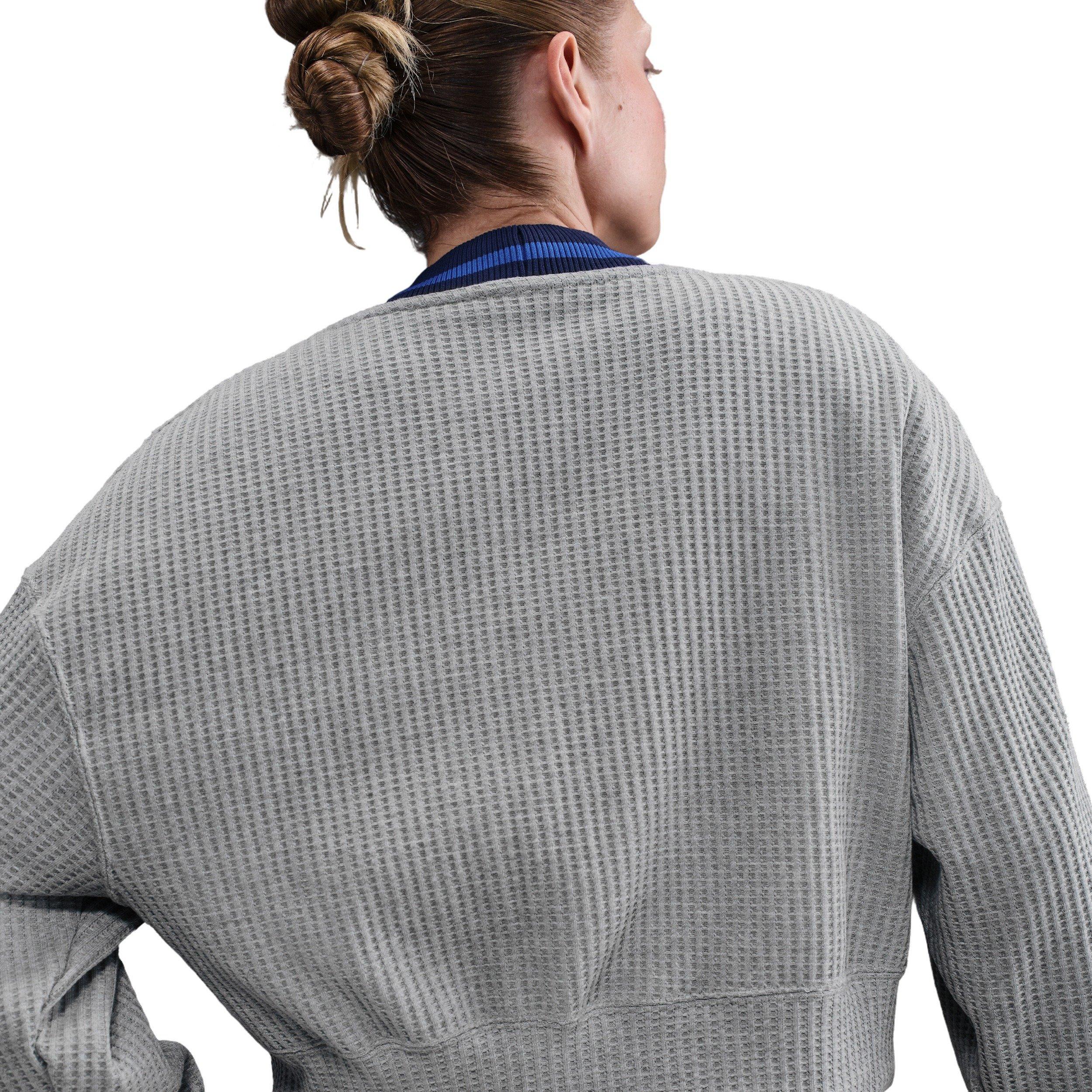 Nike Women's Sportswear Vest -Grey - GREY Thumbnail View 2