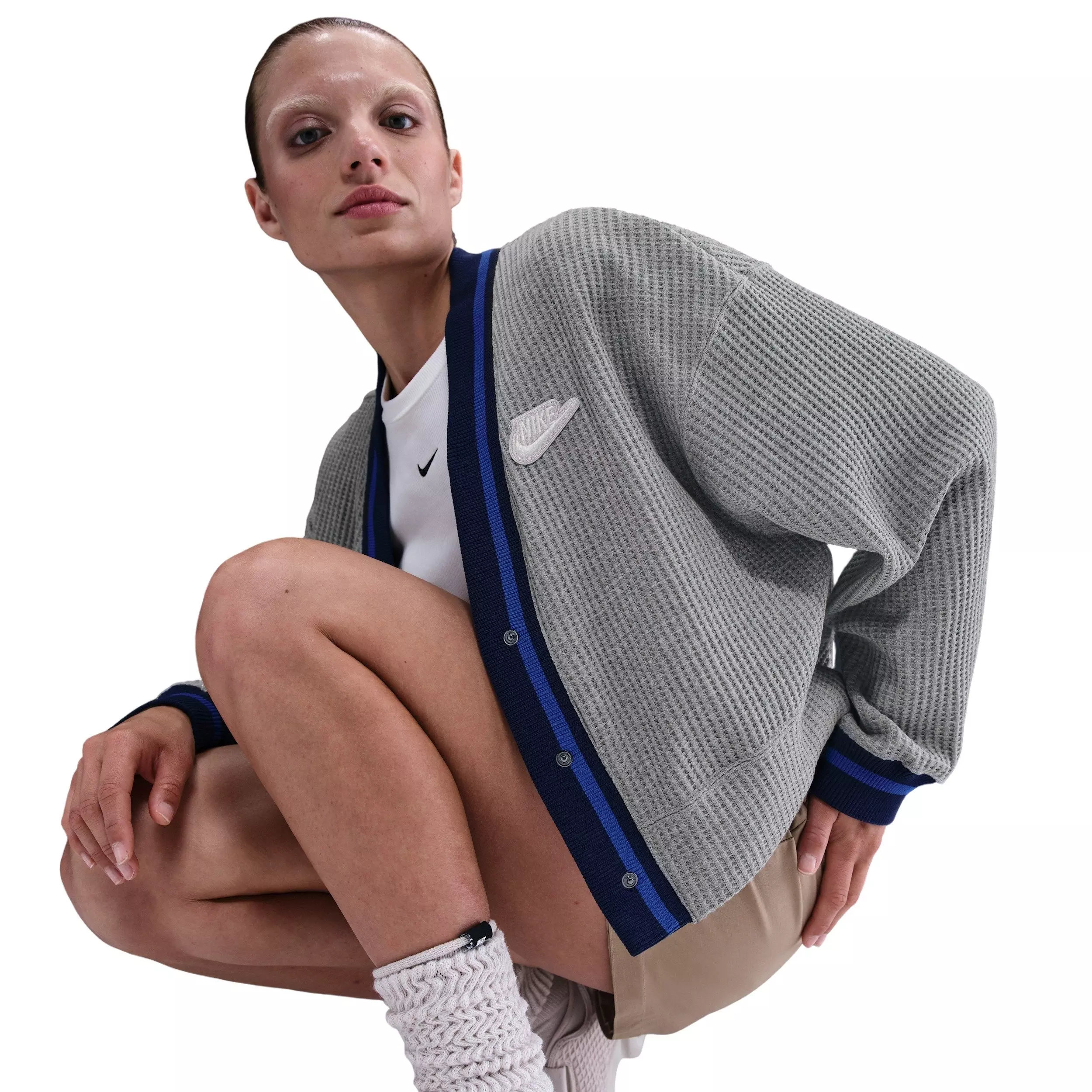 Nike Women's Sportswear Vest -Grey - GREY