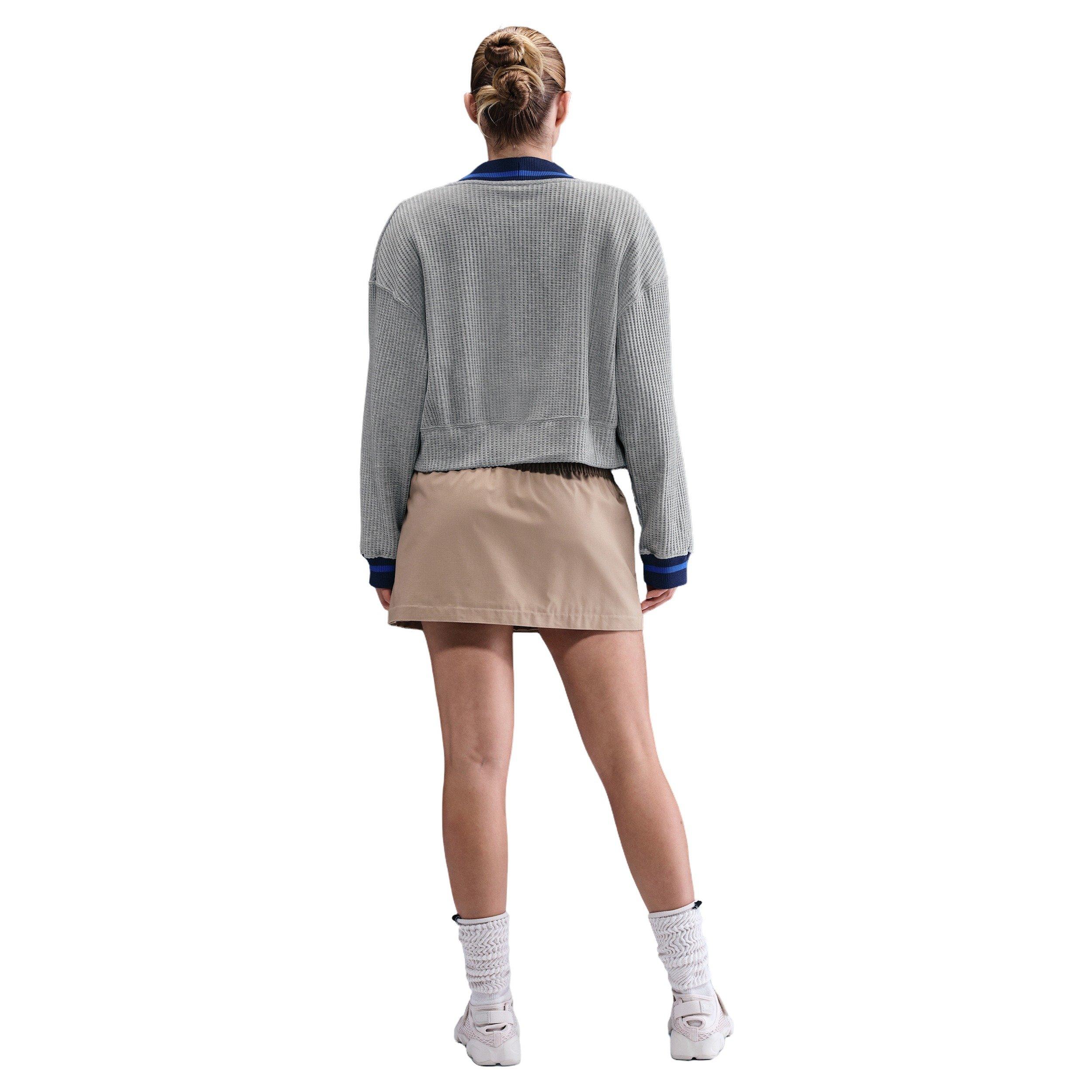 Nike Women's Sportswear Vest -Grey - GREY Thumbnail View 5