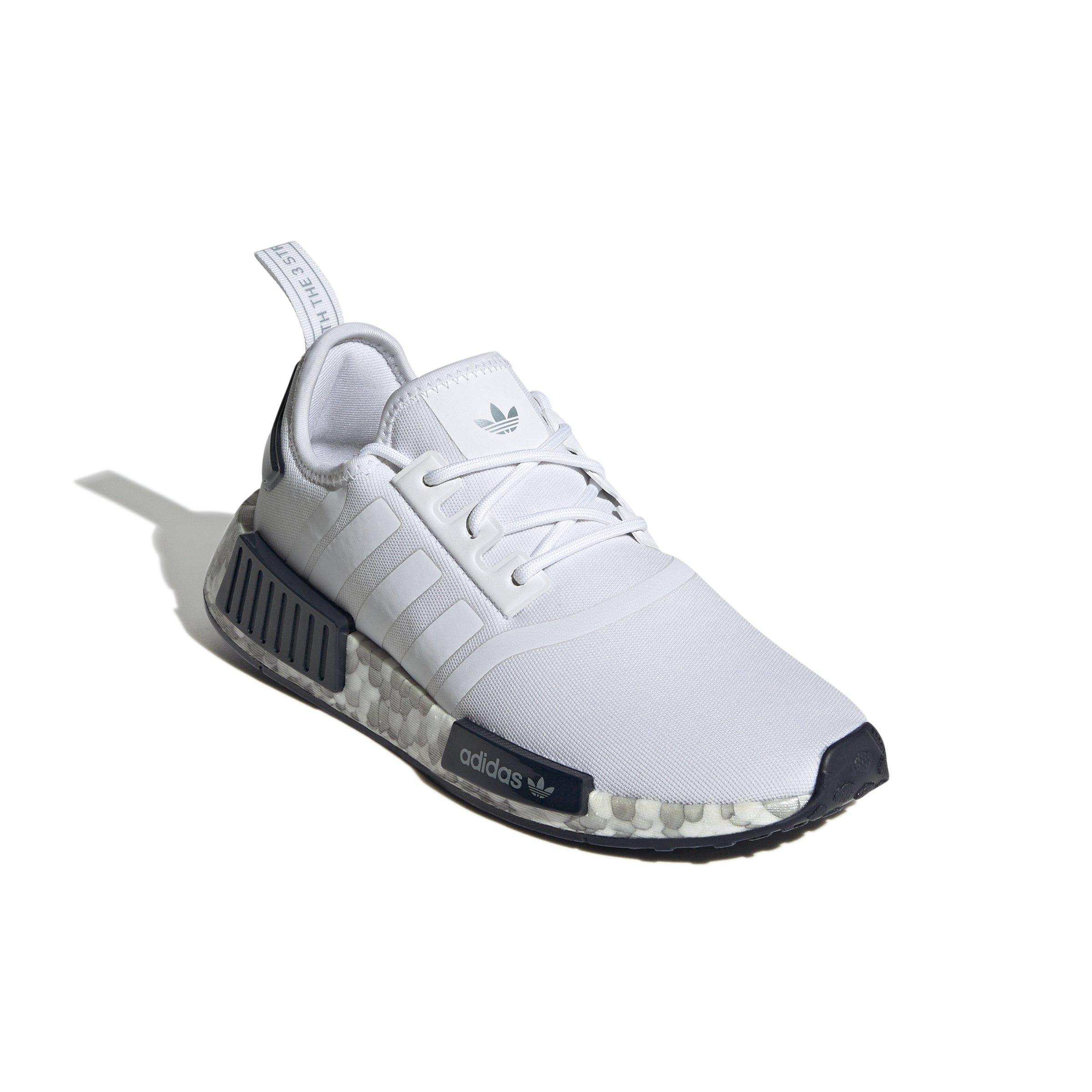 adidas Originals NMD_R1 "Ftwr White/Mag Green/Legend Ink" Women's Shoe - WHITE/GREEN/INK Thumbnail View 3