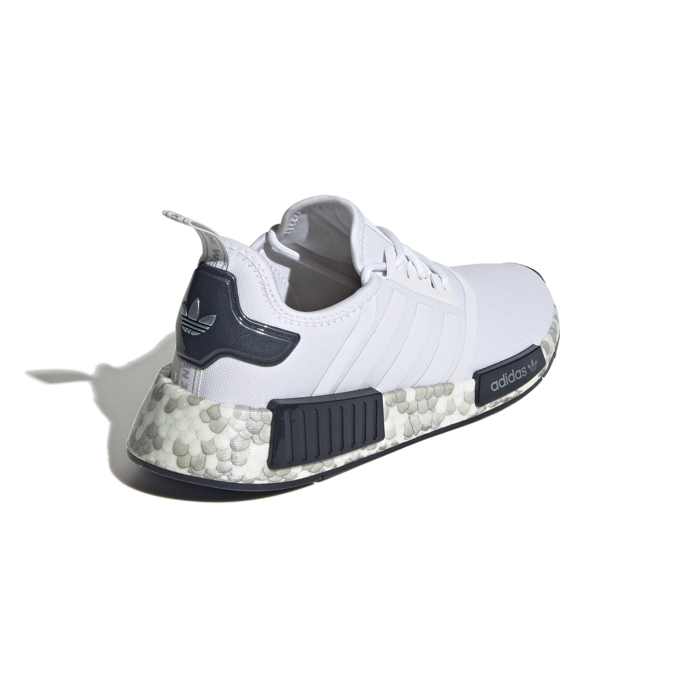 adidas Originals NMD_R1 "Ftwr White/Mag Green/Legend Ink" Women's Shoe - WHITE/GREEN/INK Thumbnail View 4
