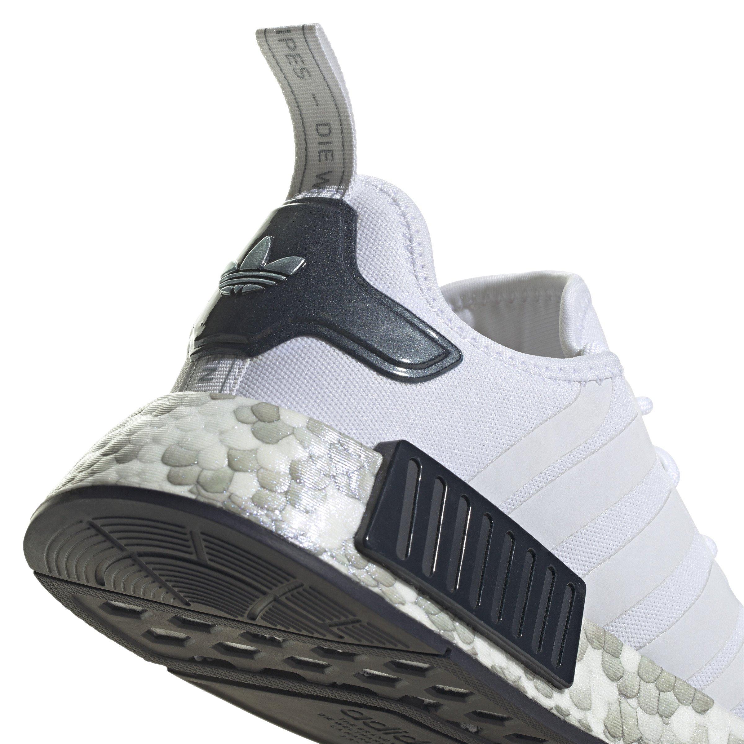 adidas Originals NMD_R1 "Ftwr White/Mag Green/Legend Ink" Women's Shoe - WHITE/GREEN/INK Thumbnail View 8
