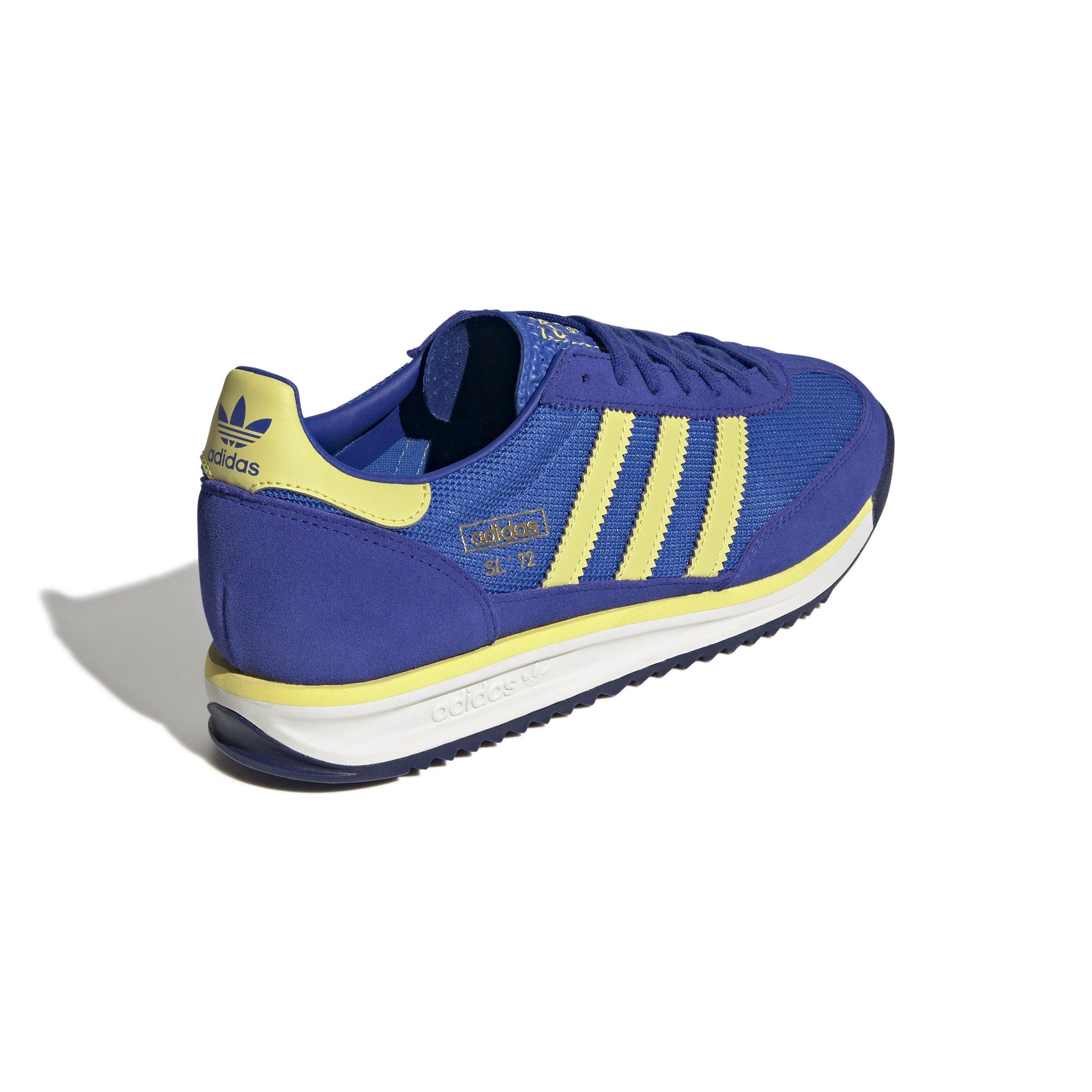 adidas Originals SL 72 RS "Semi Lucid Blue/Pure Sulfur/Blue" Men's Shoe - BLUE/SULFUR/BLUE Thumbnail View 4