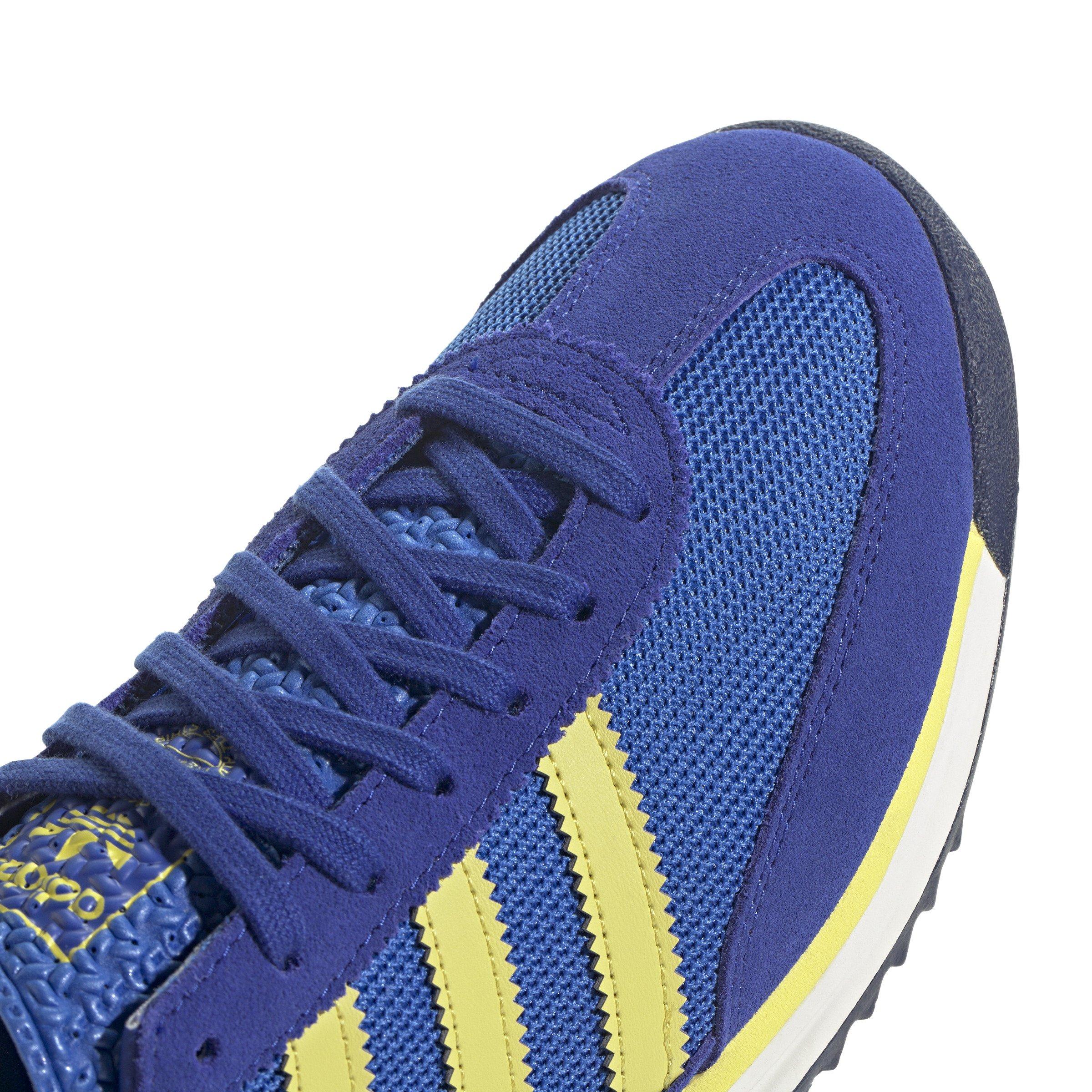 adidas Originals SL 72 RS "Semi Lucid Blue/Pure Sulfur/Blue" Men's Shoe - BLUE/SULFUR/BLUE Thumbnail View 7