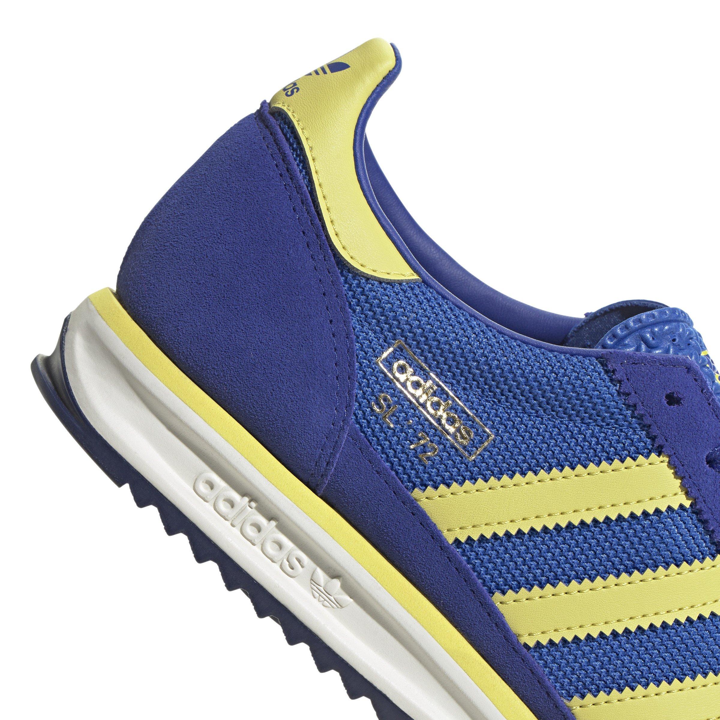 adidas Originals SL 72 RS "Semi Lucid Blue/Pure Sulfur/Blue" Men's Shoe - BLUE/SULFUR/BLUE Thumbnail View 8
