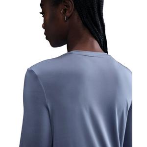 Nike One Women's Classic Dri-FIT Long-Sleeve Top -Indigo