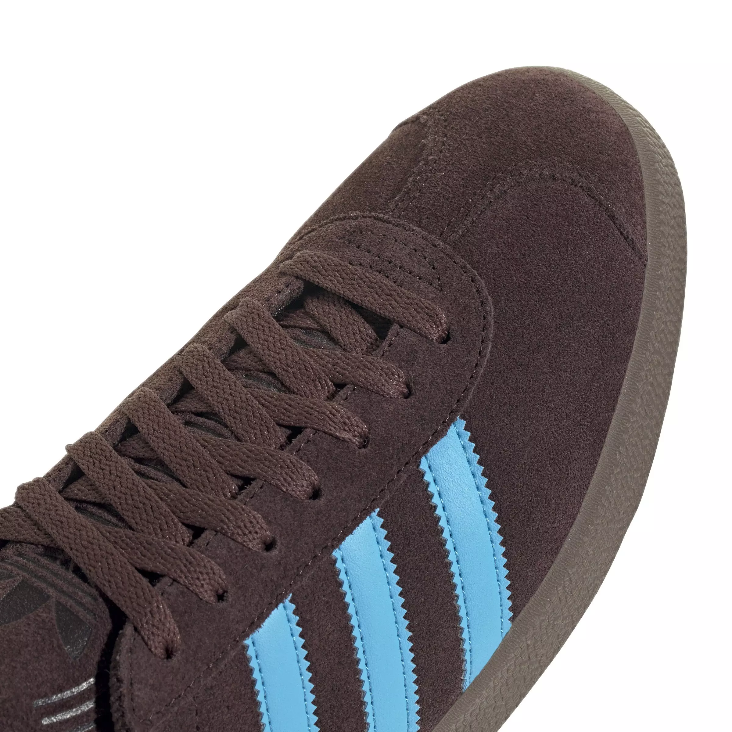 adidas Originals Gazelle "Shadow Brown/Sky Rush/Ftwr White" Men's Shoe - BROWN/SKY/WHITE