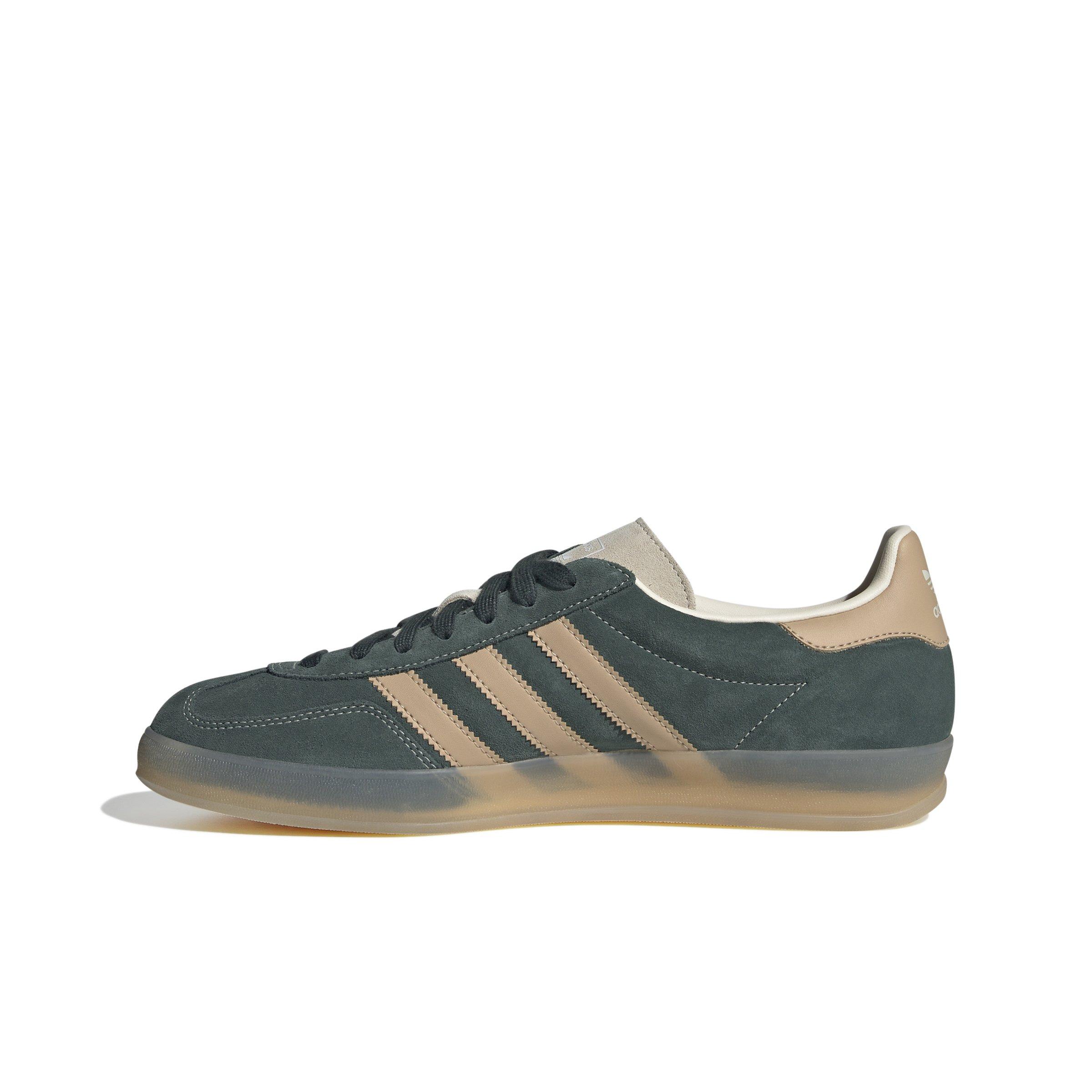 adidas Originals Gazelle "Shadow Green/Warm Sandstone/Wonder White" Men's Shoe - GREEN/SANDSTONE/WHITE Thumbnail View 2