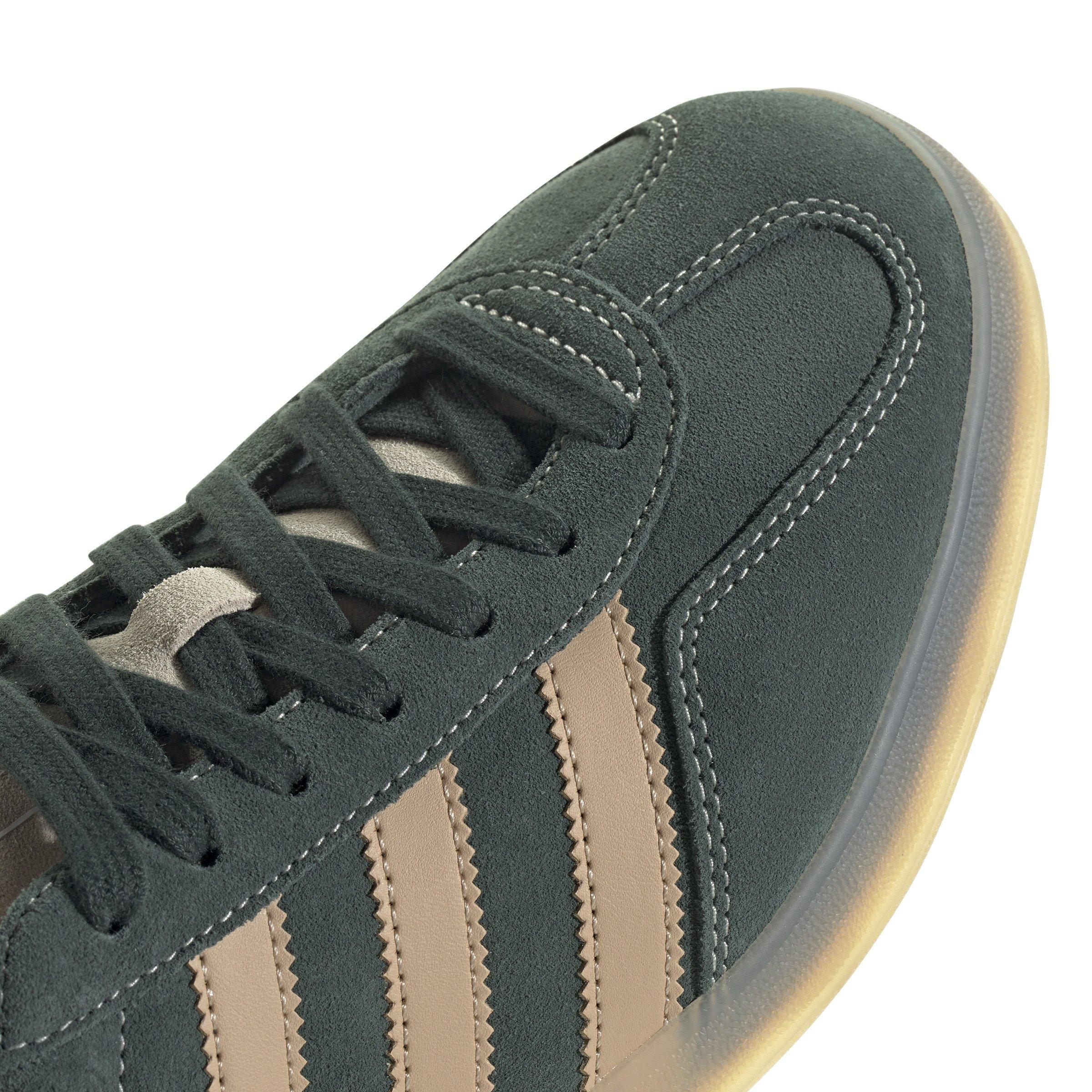 adidas Originals Gazelle "Shadow Green/Warm Sandstone/Wonder White" Men's Shoe - GREEN/SANDSTONE/WHITE Thumbnail View 6