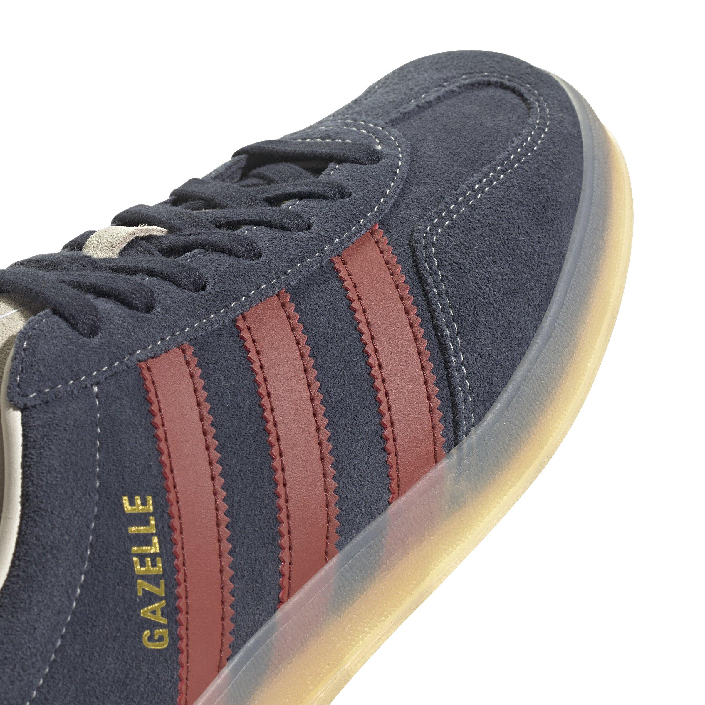 adidas Originals Gazelle "Legend Ink/Preloved Ruby/Wonder White" Men's Shoe - INK/RUBY/WHITE Thumbnail View 7