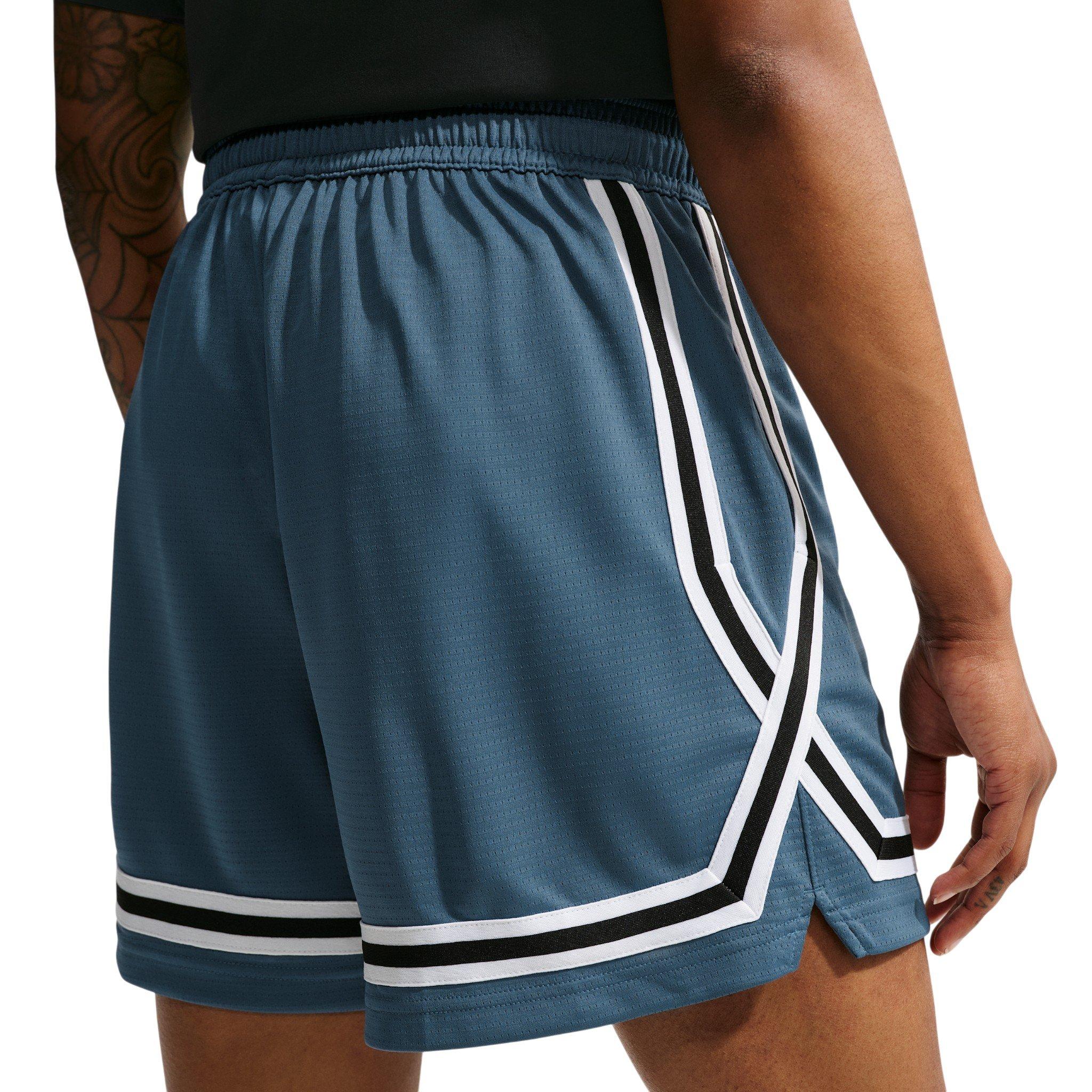 Nike Women's Crossover Dri-FIT 5" Basketball Shorts - Slate Blue/Black - SLATE BLUE/BLACK Thumbnail View 2