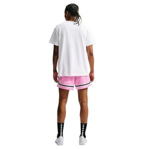 Nike Women's Crossover Dri-FIT 5" Basketball Shorts - Pink/Black - PINK/BLACK