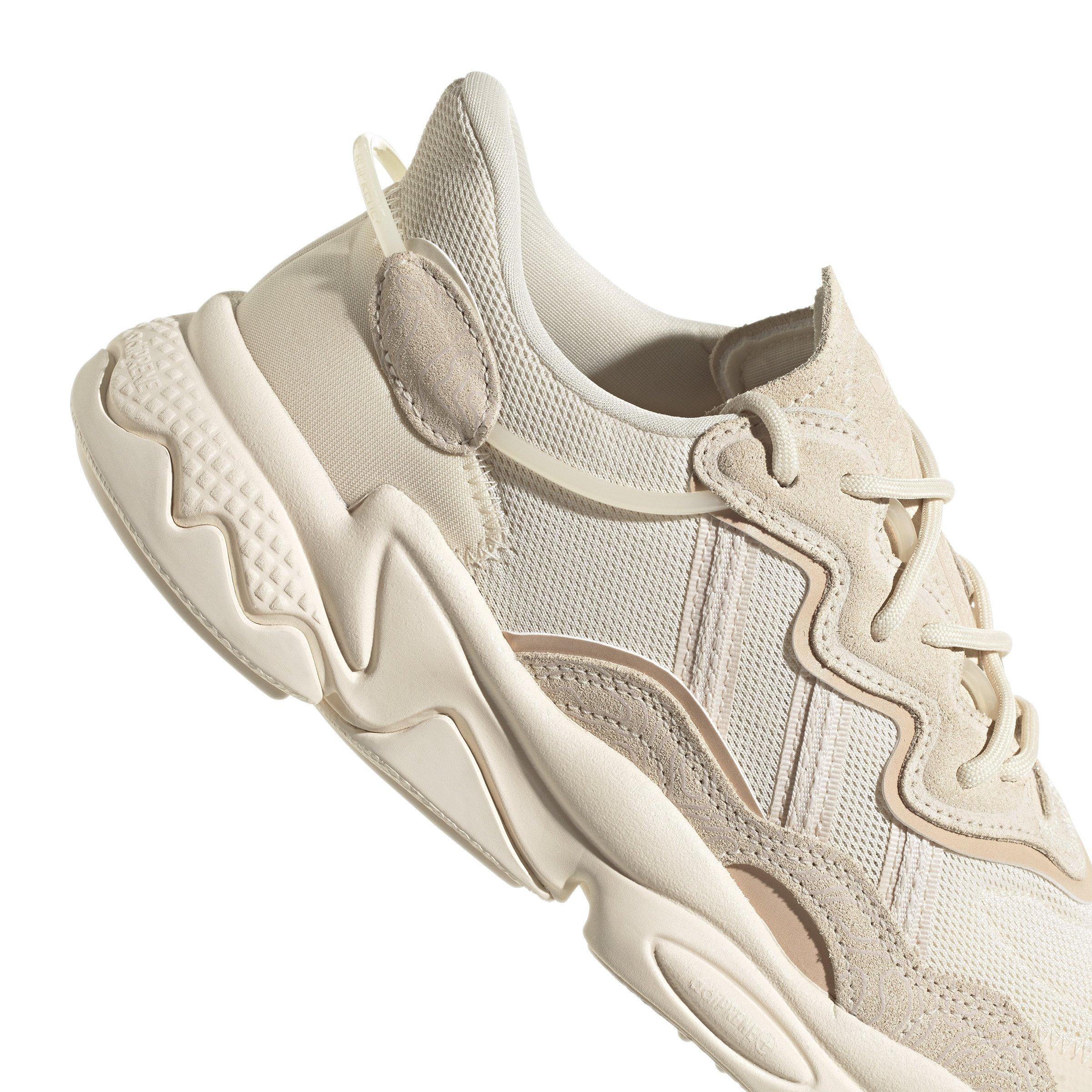 adidas Originals OZWEEGO "Ecru Tint/Ecru Tint/Halo Blue" Women's Shoe - ECRU/ECRU/BLUE Thumbnail View 8