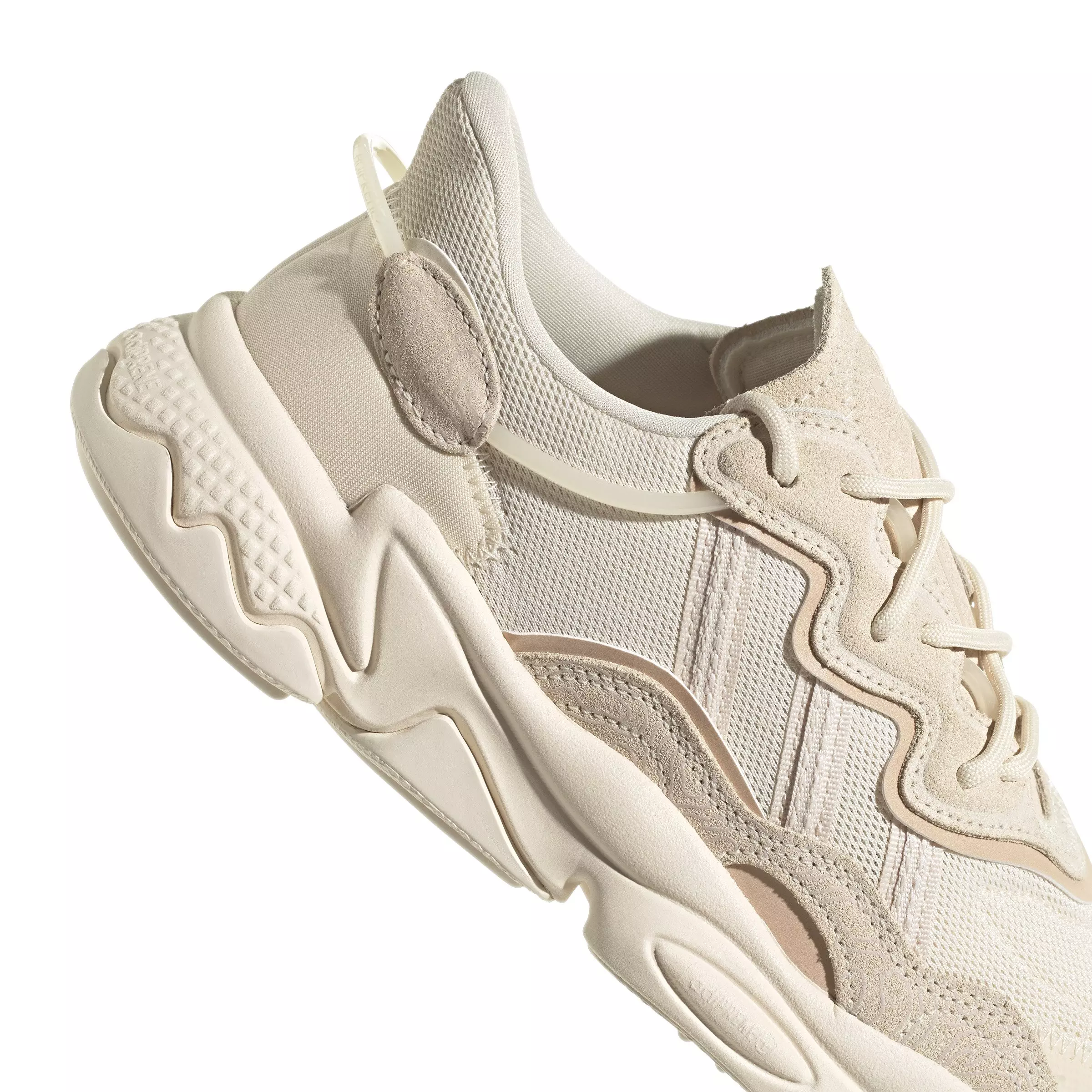 adidas Originals OZWEEGO "Ecru Tint/Ecru Tint/Halo Blue" Women's Shoe - ECRU/ECRU/BLUE