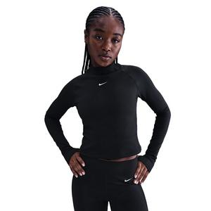 Nike Women's Pro Dri-FIT Long-Sleeve Top -Black