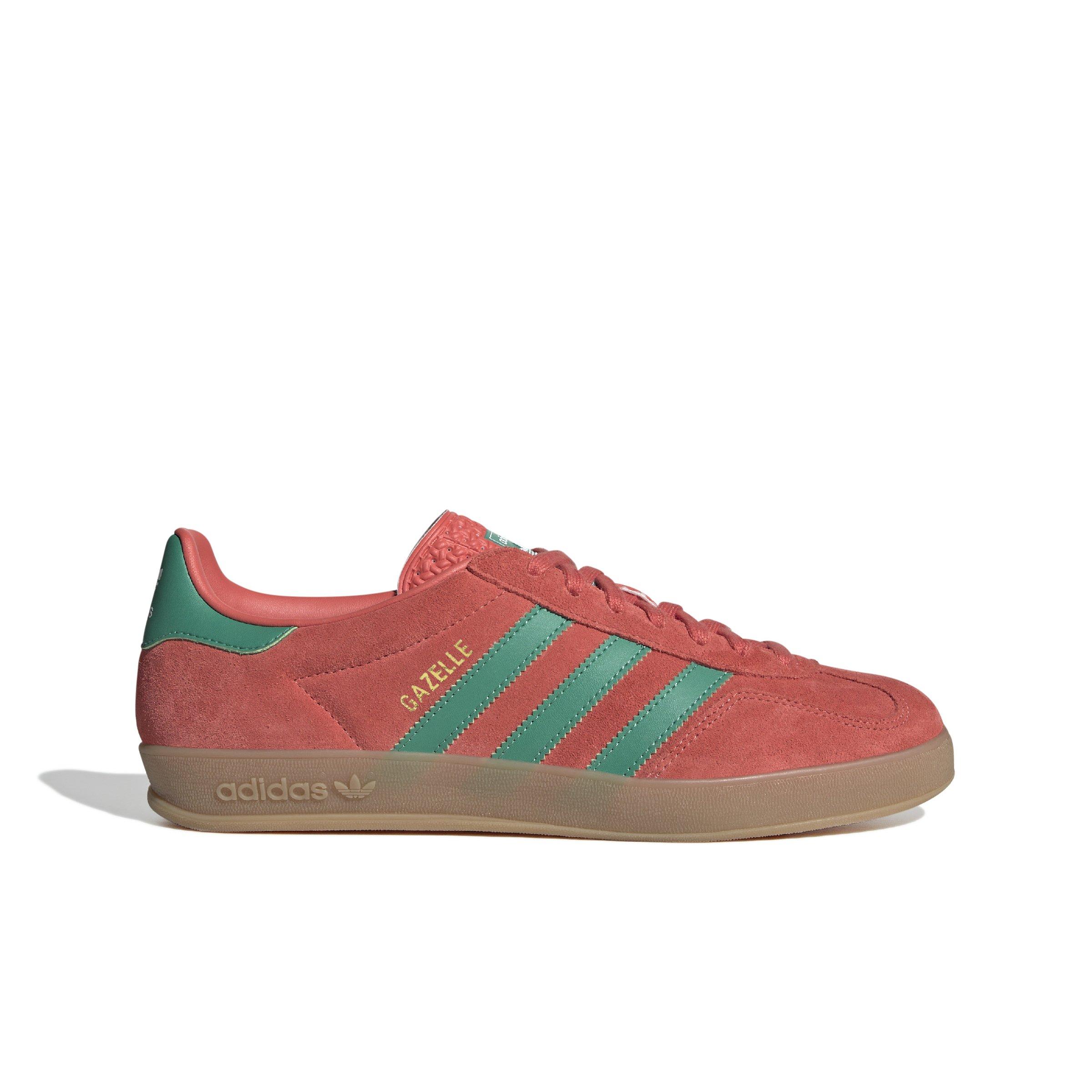 adidas Originals Gazelle "Preloved Scarlet/Court Green/Ftwr White" Men's Shoe - SCARLET/GREEN/WHITE Thumbnail View 1